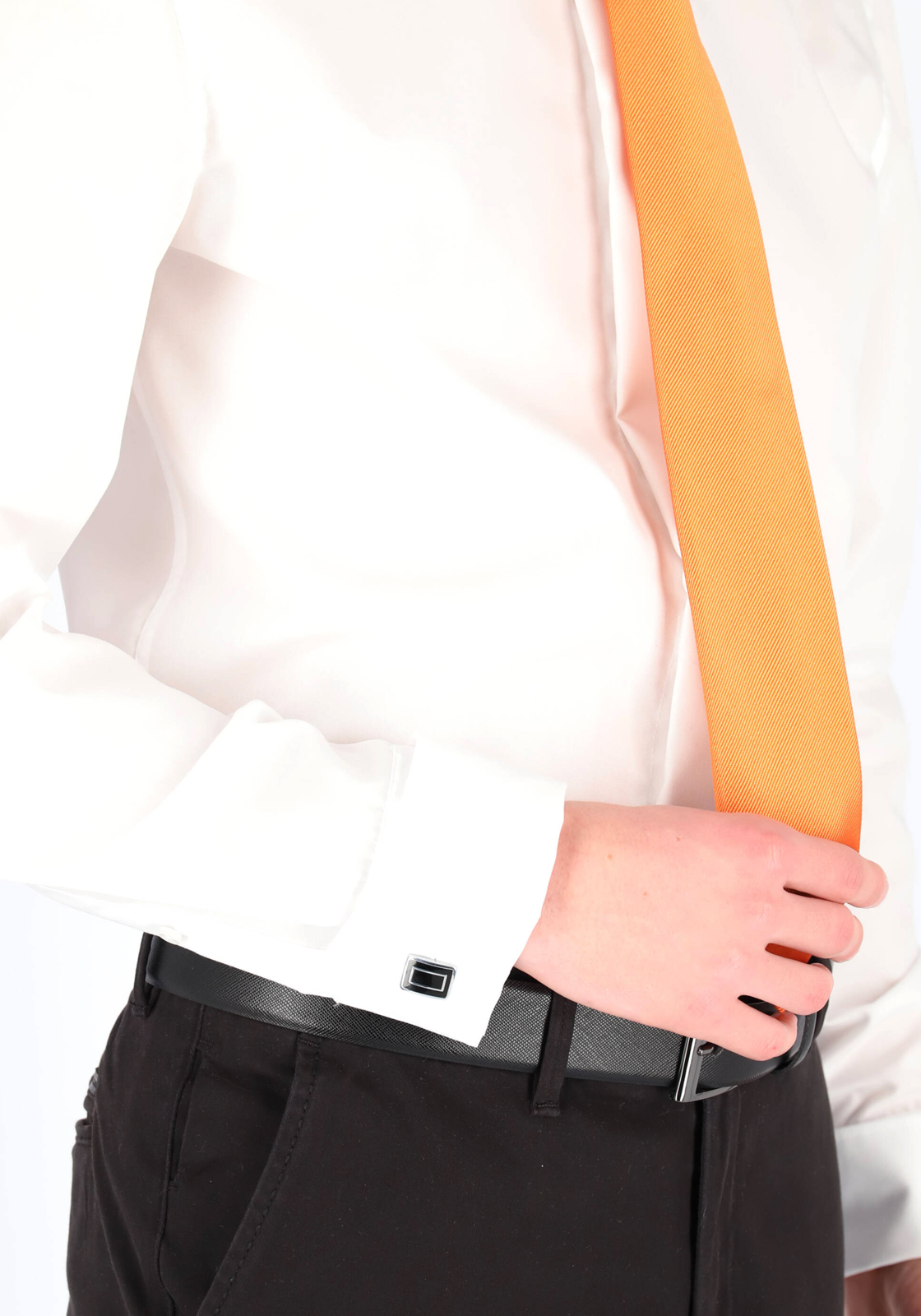 04-4048869178702-social-Social_Jeffrey_675674-01_HR Seidensticker slim fit overhemd, dubbele manchet Kent kraag, wit