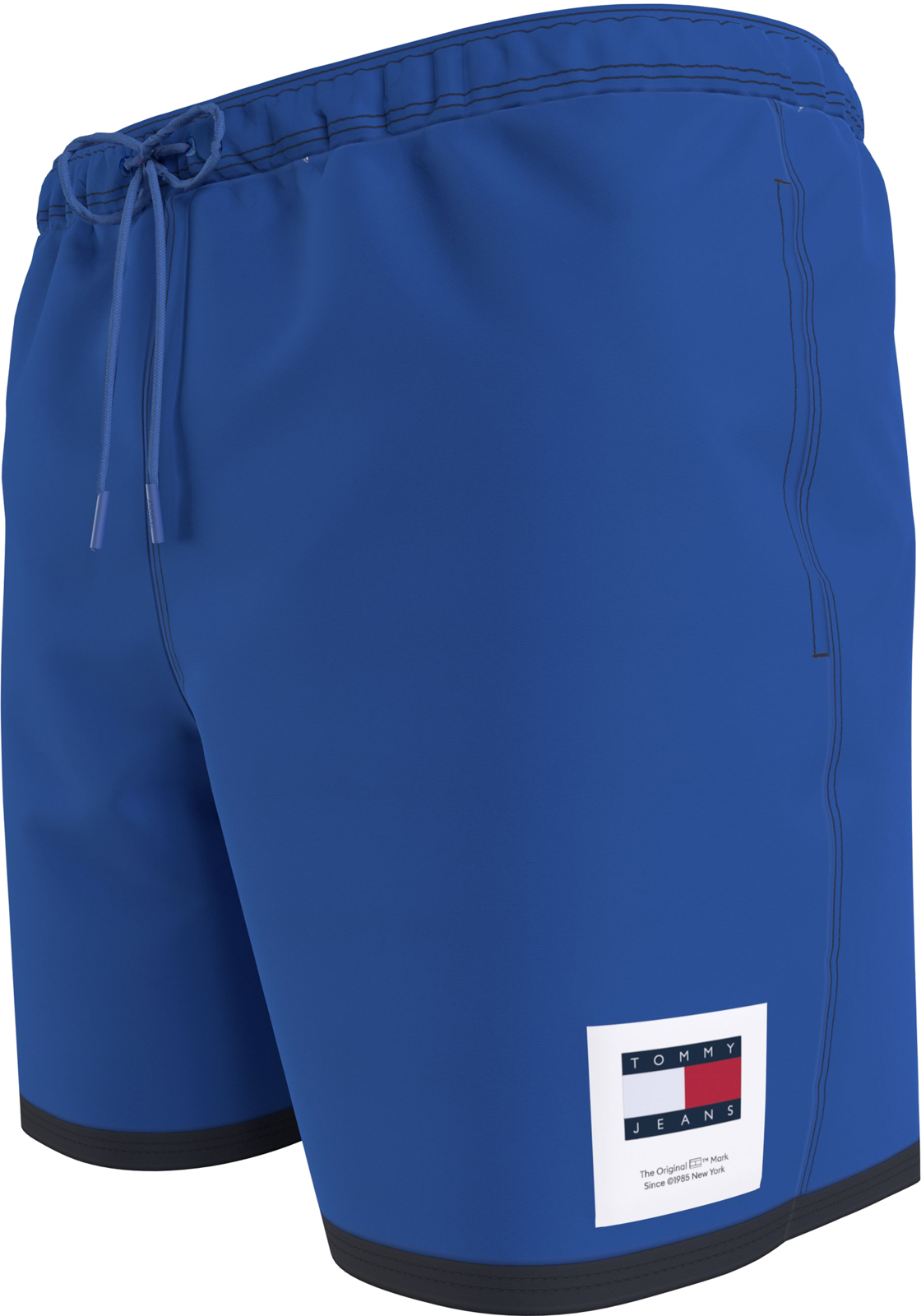 image-1php_kopie-22 Tommy Hilfiger Medium Drawstring swimshort, heren zwembroek, blauw