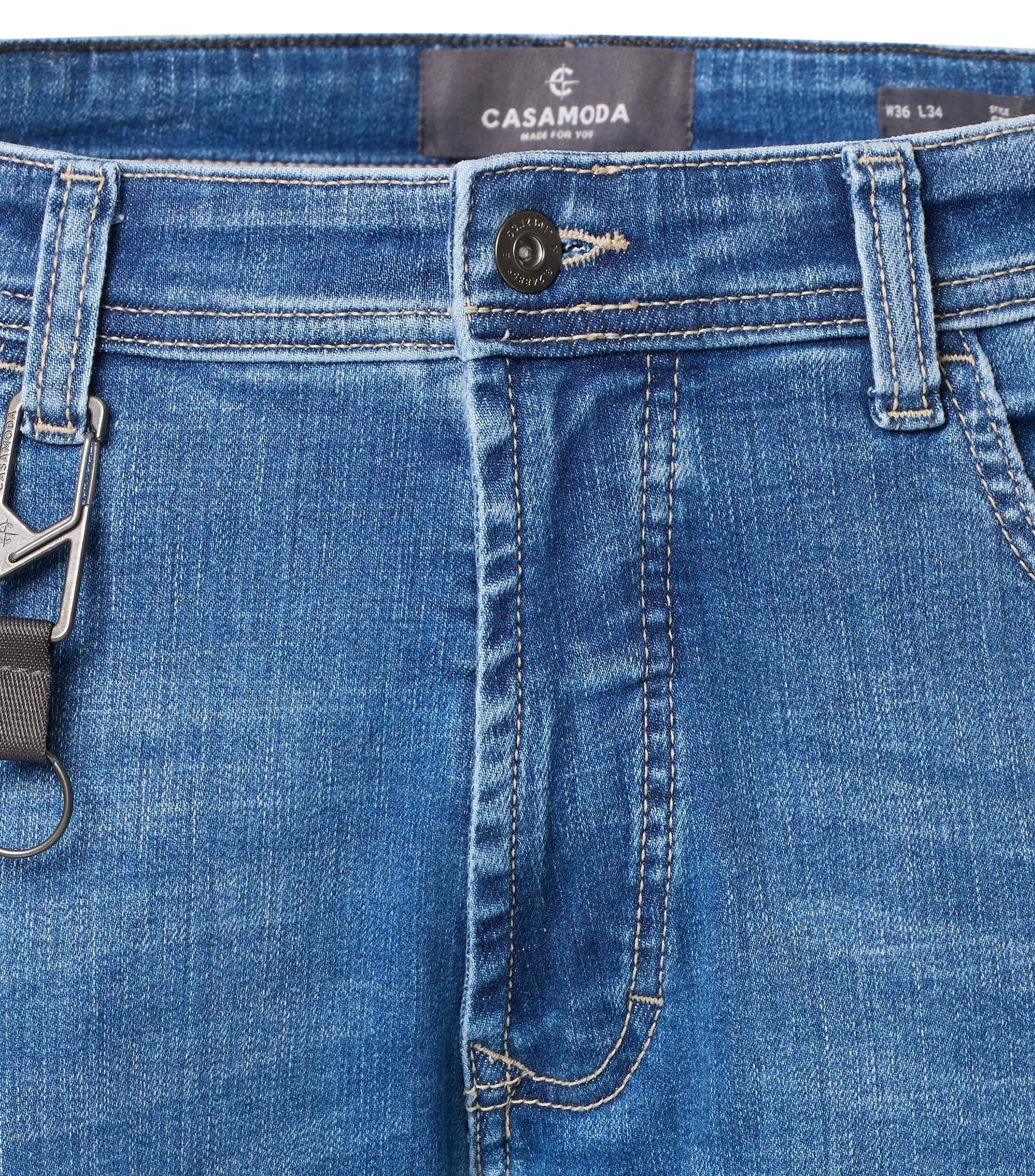 CASA MODA jeans STEVE, heren 5-pocket spijkerbroek, blauw