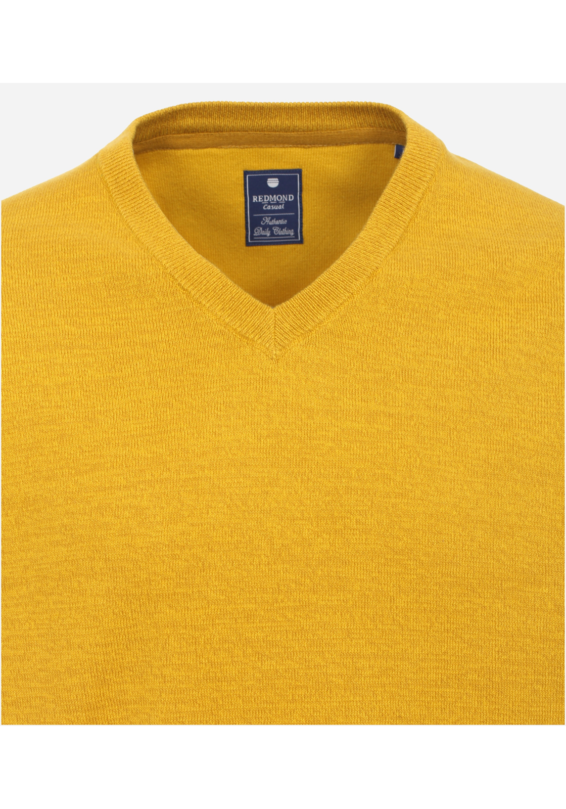 image_4_25733b31cbfe7343ce4535acf4b1c954jpgautoformatbgF3F3F3blend-alpha100blend-colorF3F3F3blend-modedarkenfitclampp Redmond heren trui katoen, V-hals, geel (middeldik)