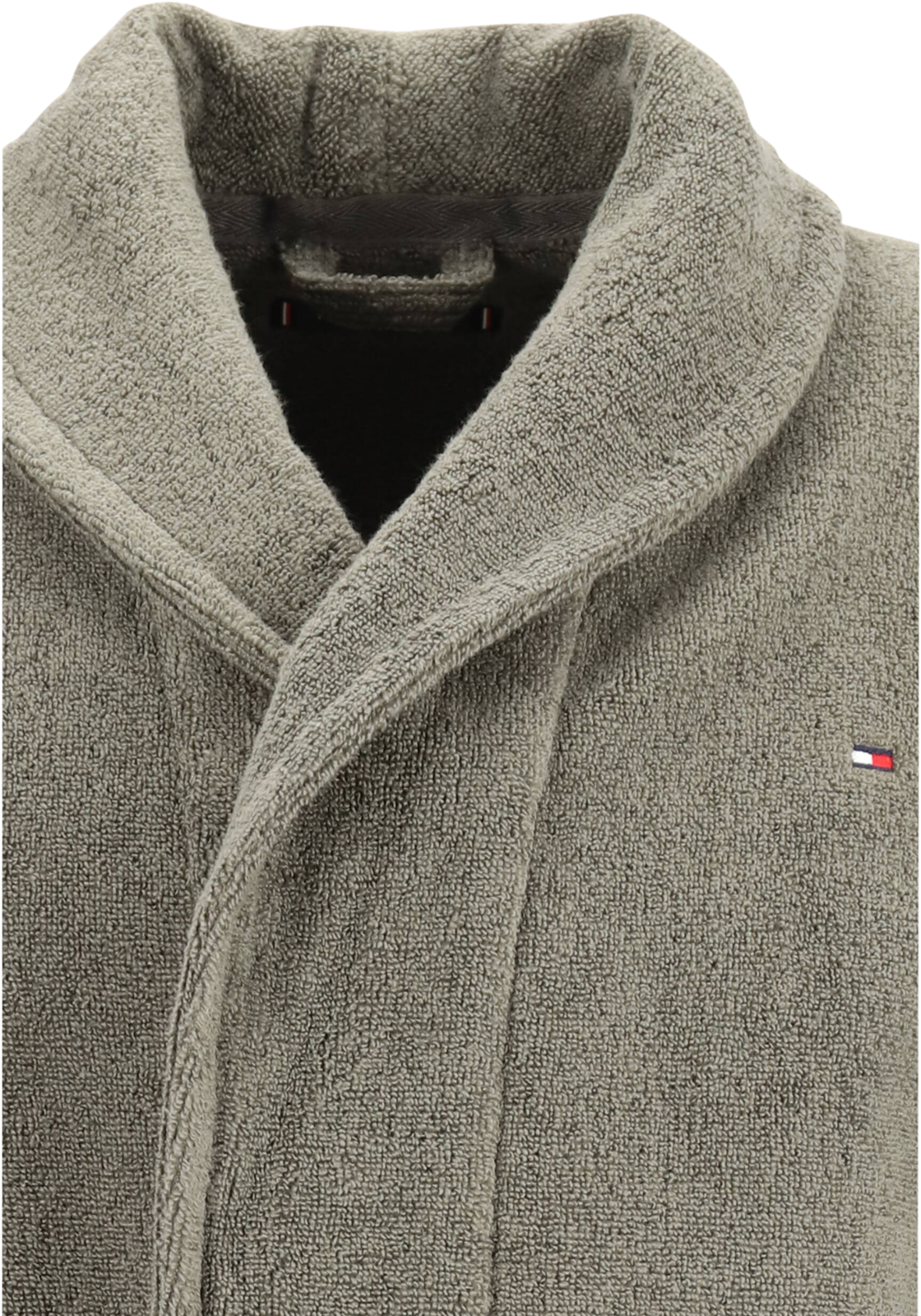 4-8719108707897-tommy_hilfiger-TH_2S87905539884_BJ_grijs_detail_HR Tommy Hilfiger heren badjas, dik badstof, grijs