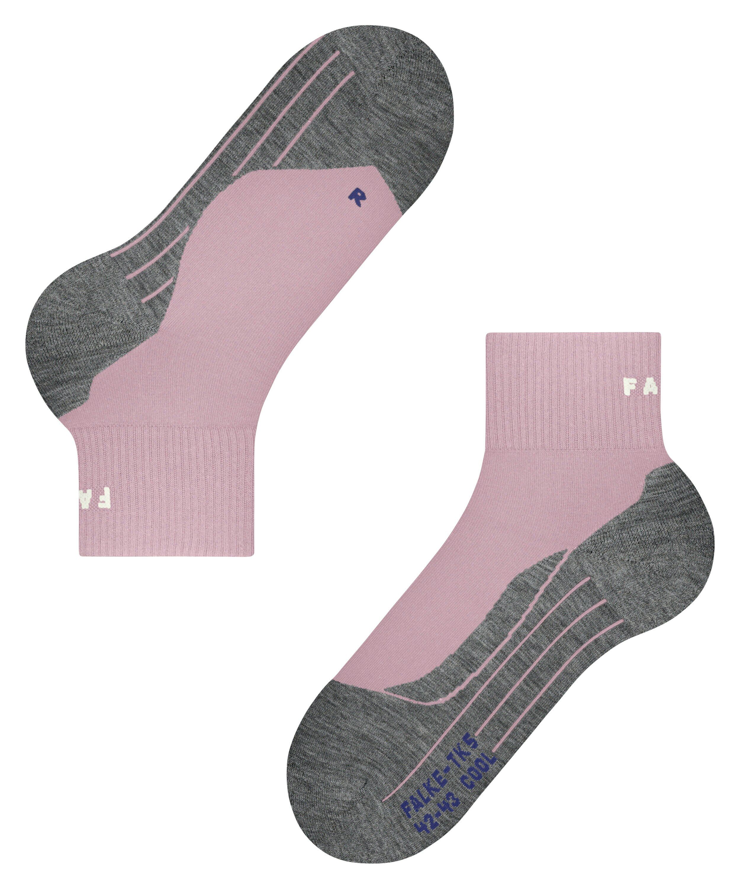 FALKE TK5 Wander Cool Short dames trekking sokken kort, roze (thulit)