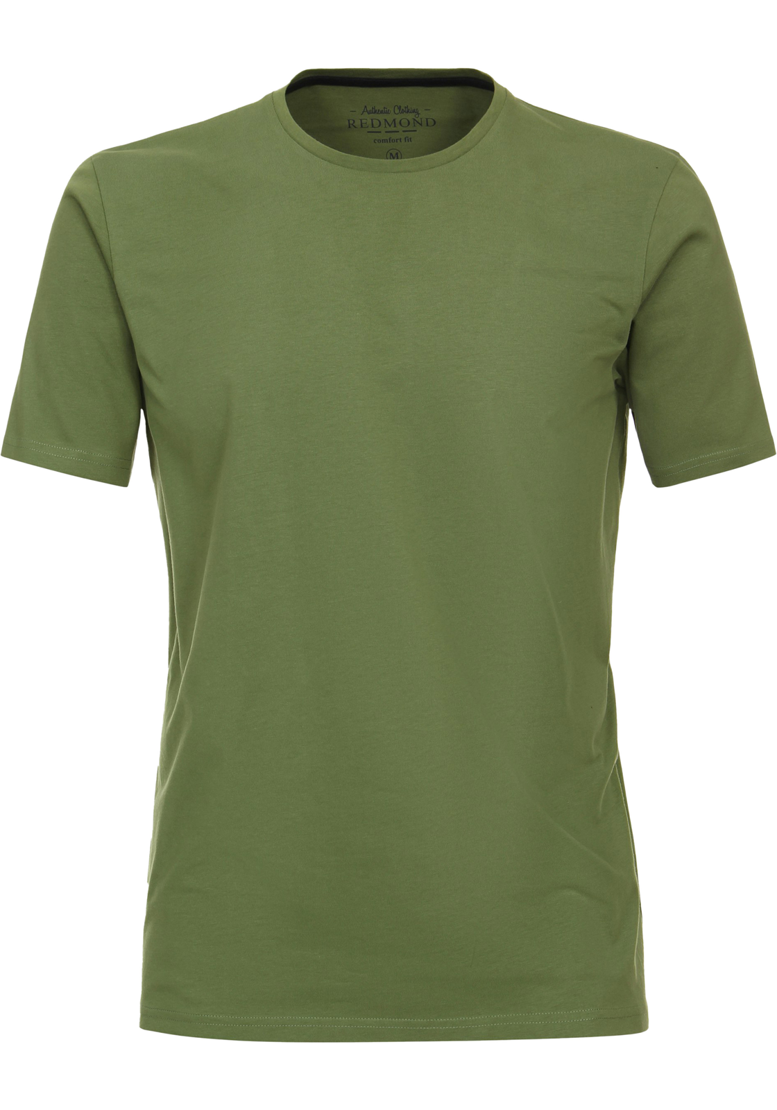 Redmond regular fit T-shirt, korte mouw O-hals, groen Redmond regular fit T-shirt, korte mouw O-hals, groen