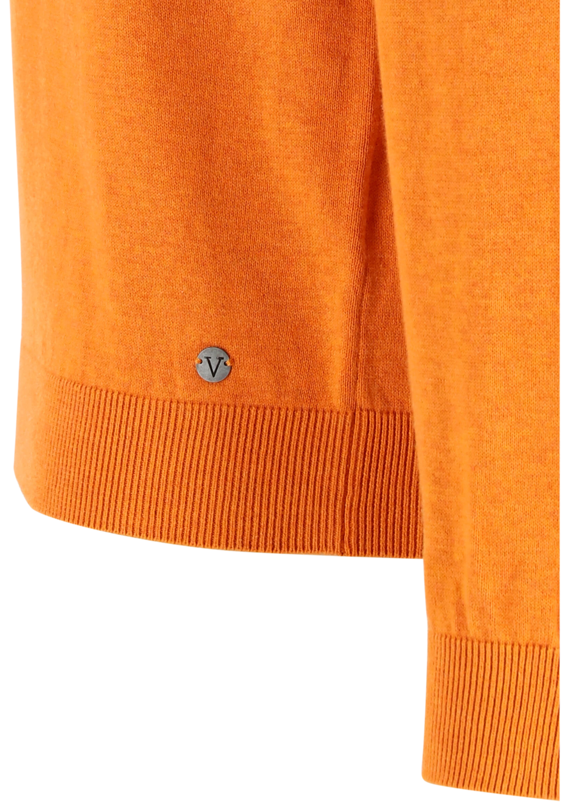 5-4055987580782-marvelis-MARVELIS_TR_oranje_19901007_detail_HR MARVELIS modern fit trui katoen, V-hals, roodoranje