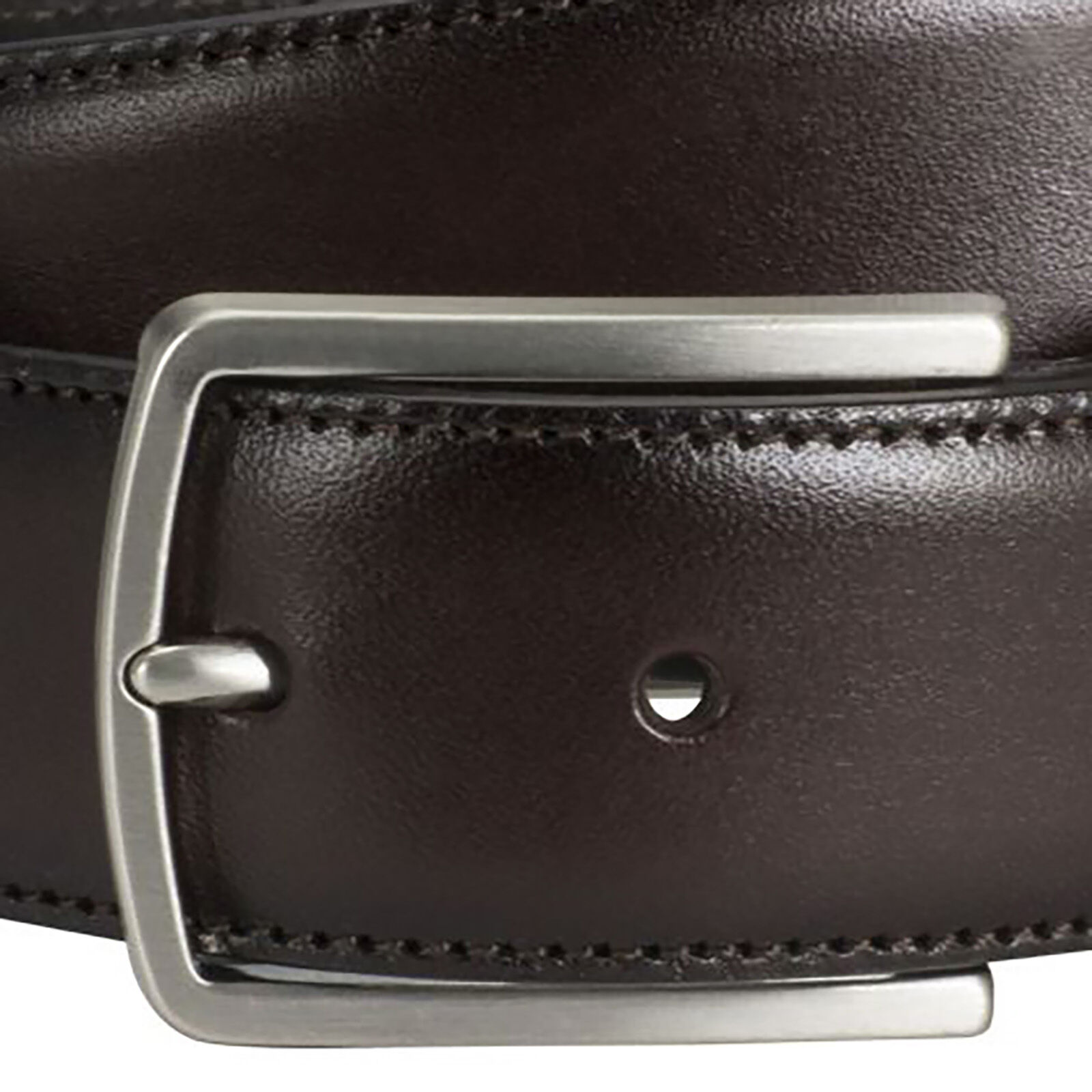 LINDENMANN leren heren riem, bruin