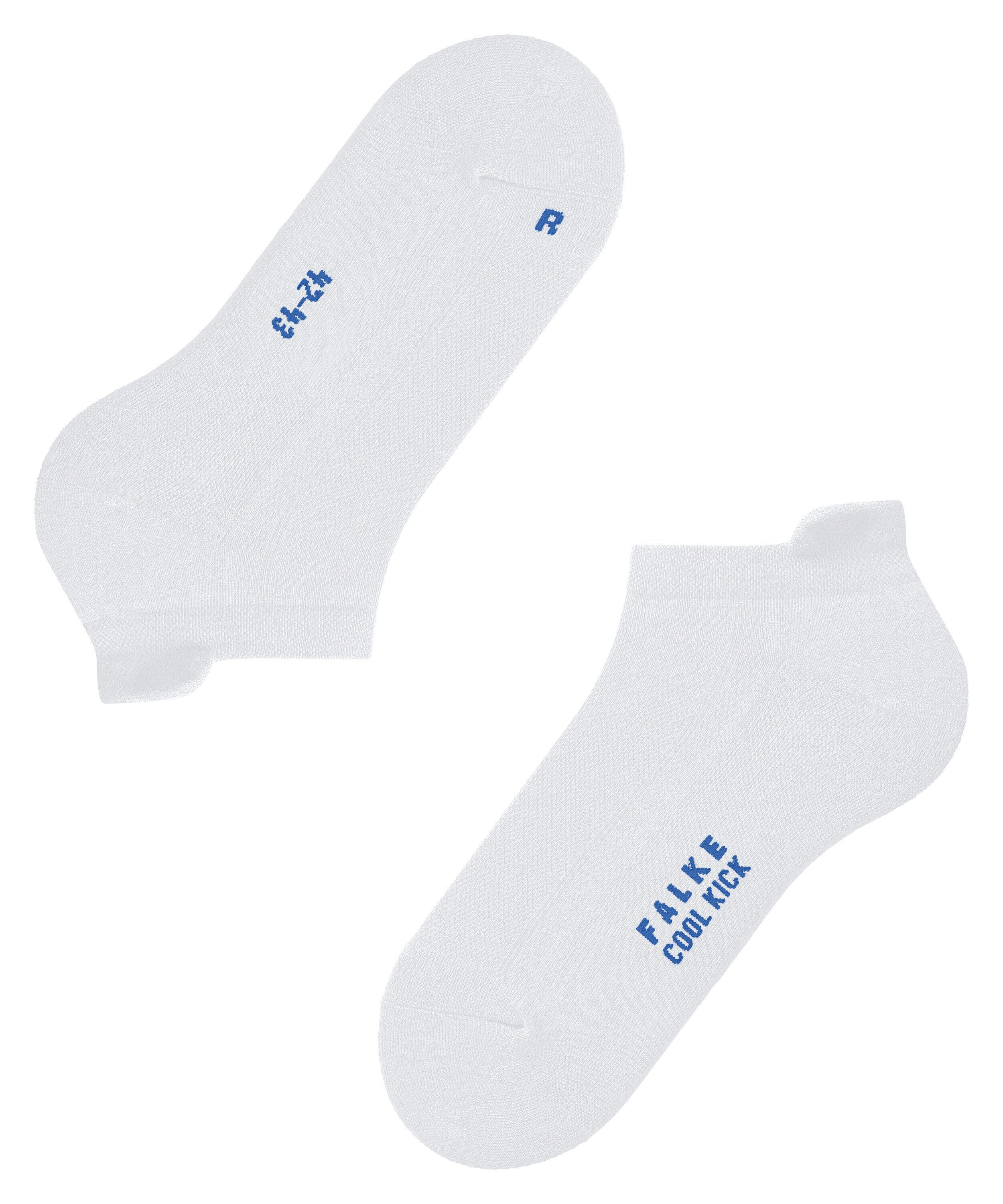 FALKE Cool Kick unisex sneakersokken, wit (white)