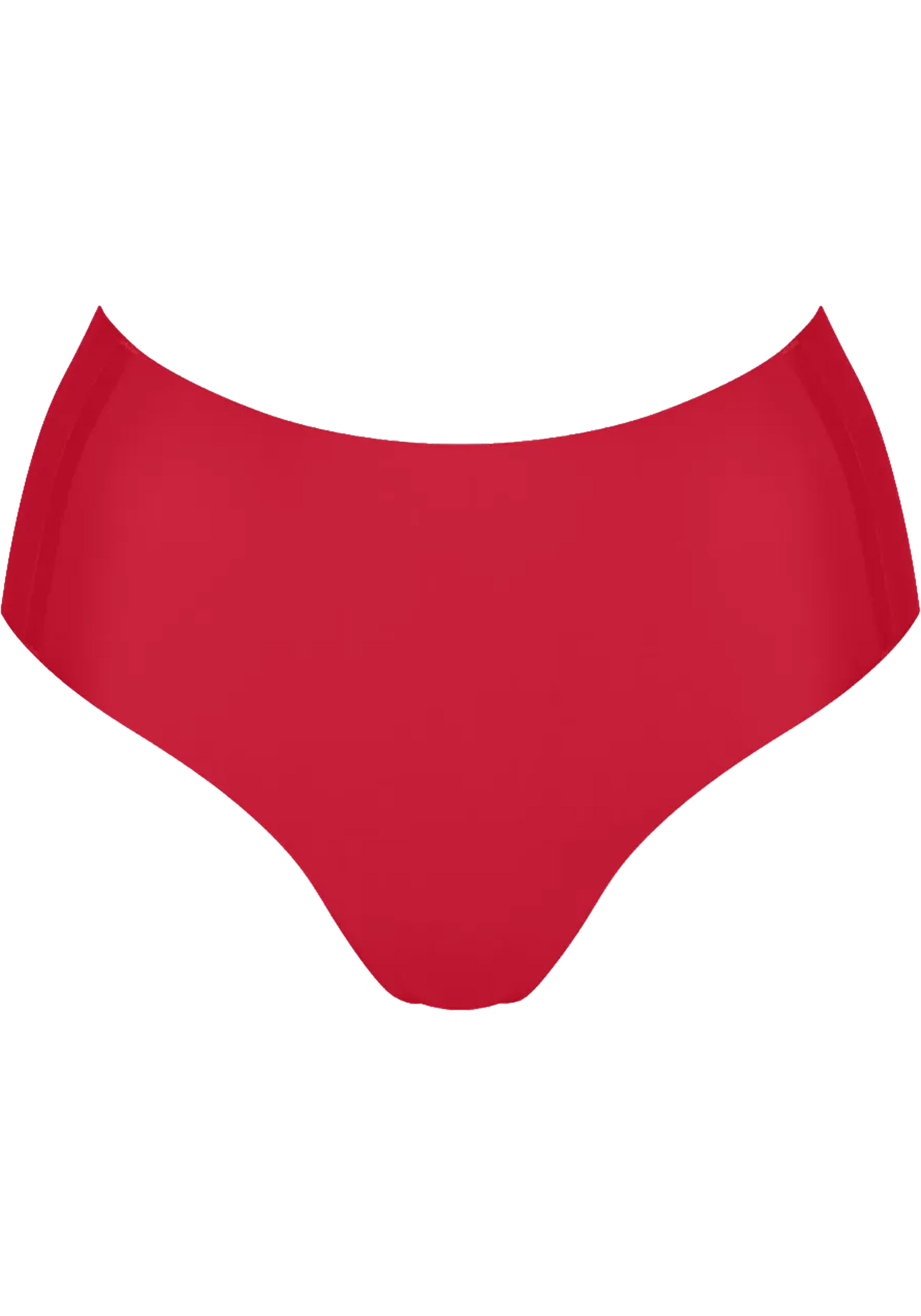 Sloggi Women ZERO Feel 2.0 High waist (1-pack), dames slip, rood