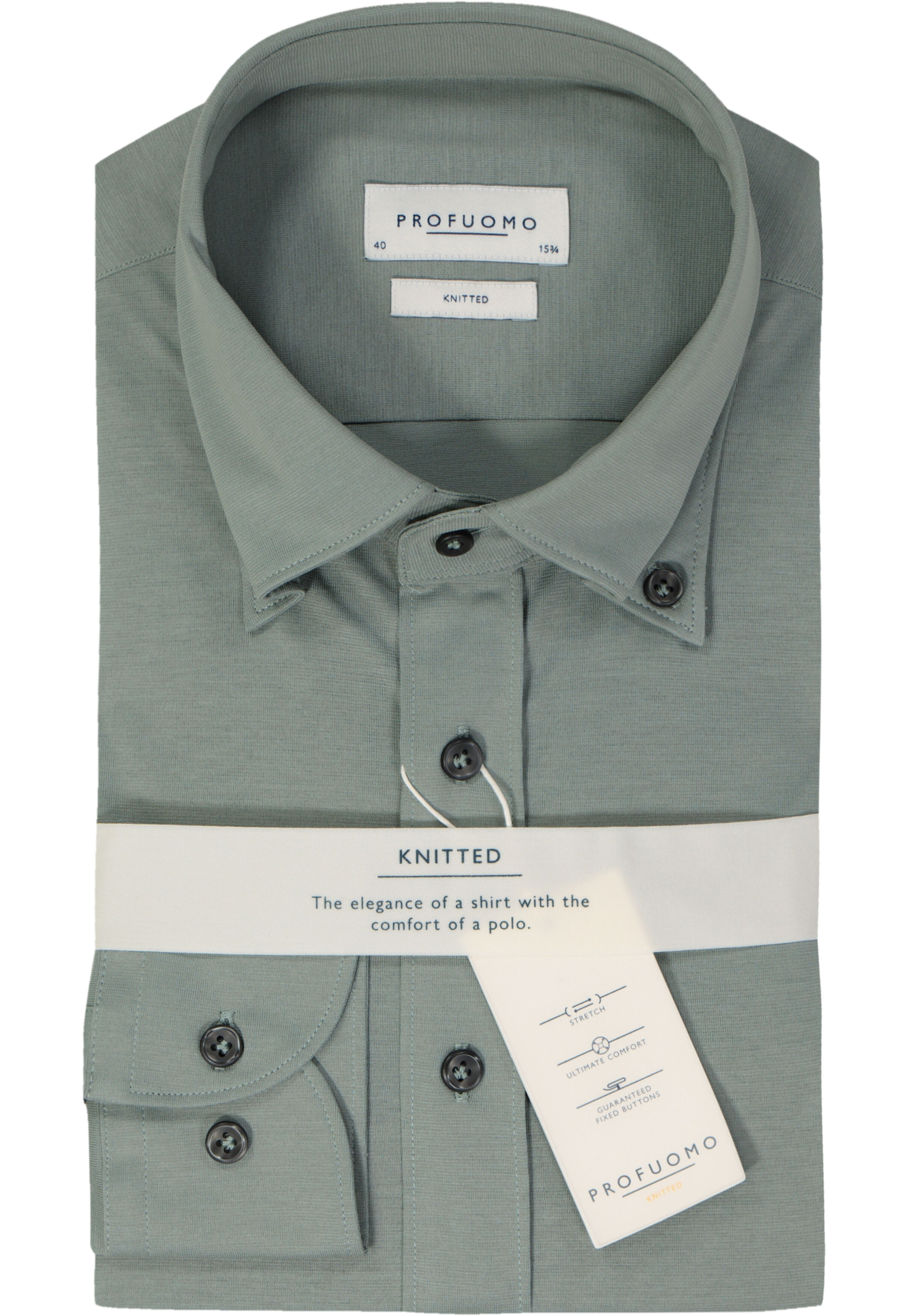 Shirt Profuomo Overhemd Profuomo Slim Fit Heren Overhemd, Jersey