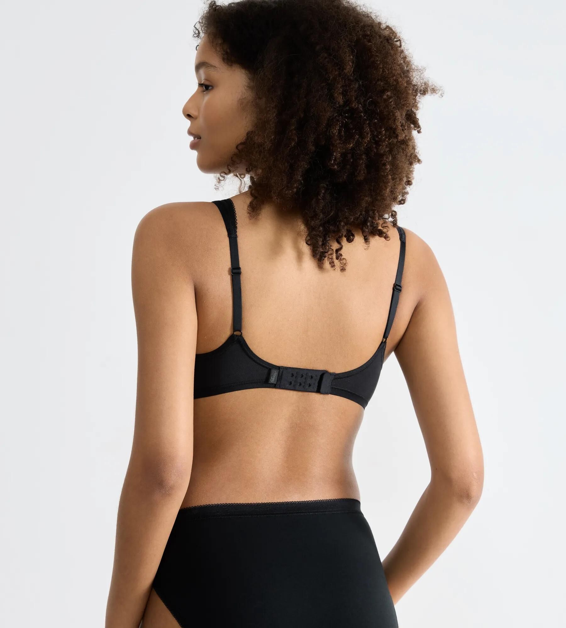 Sloggi Women Basic+ Soft Bra, BH, zwart