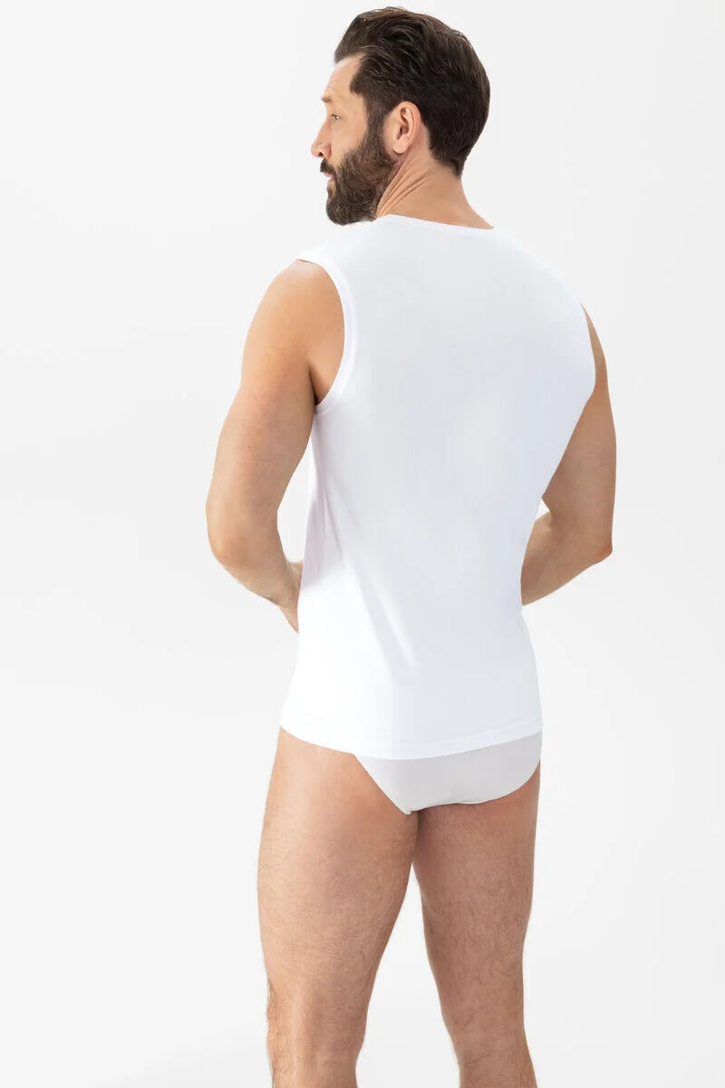 Mey heren muscle shirt Comfort Cotton, tanktop, wit