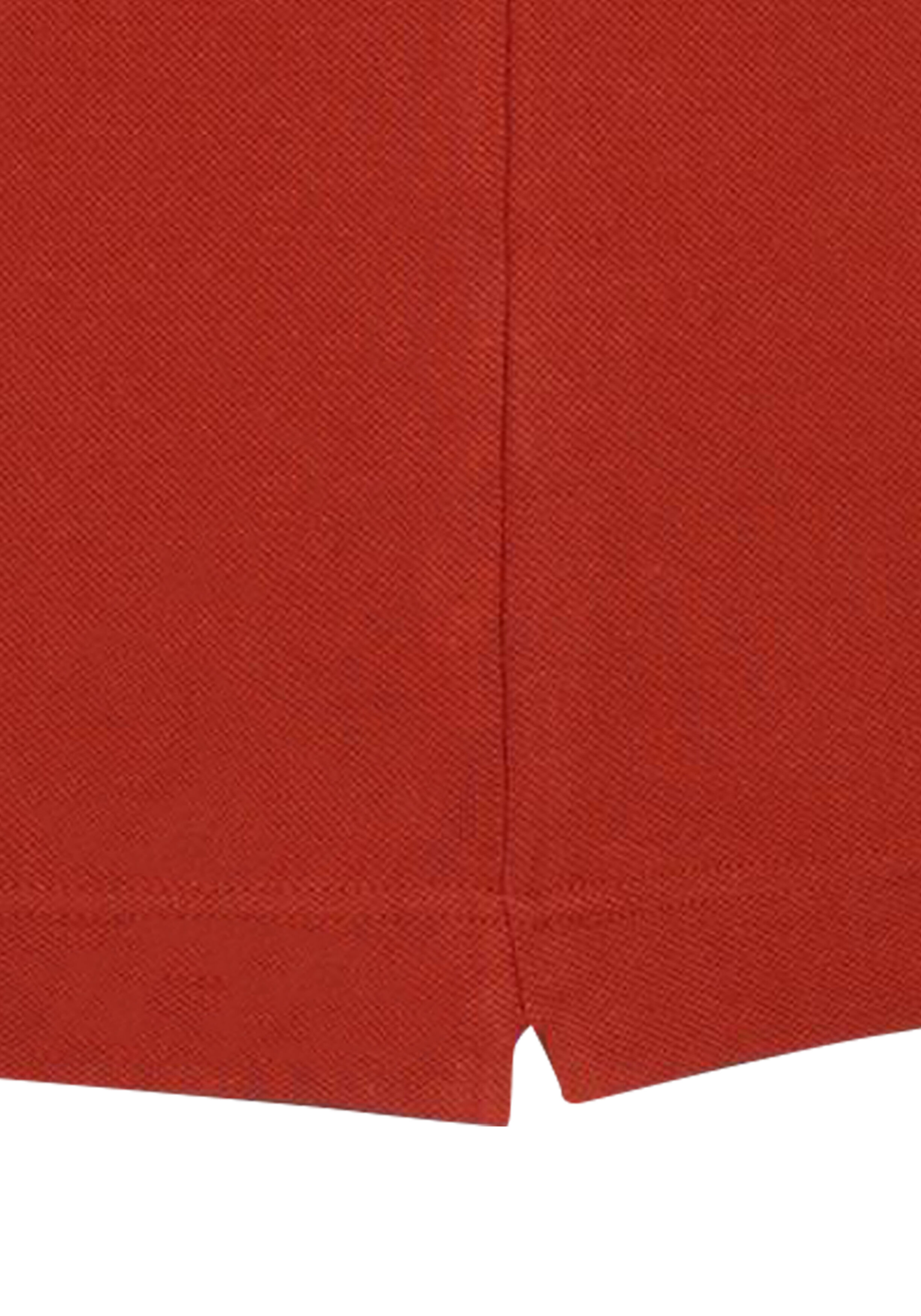 Lacoste Paris Stretch Pique Polo Regular Fit, roodbruin