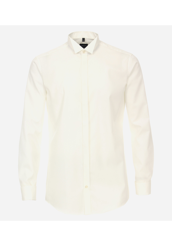 VENTI modern fit smoking overhemd, popeline, beige VENTI modern fit smoking overhemd, popeline, beige