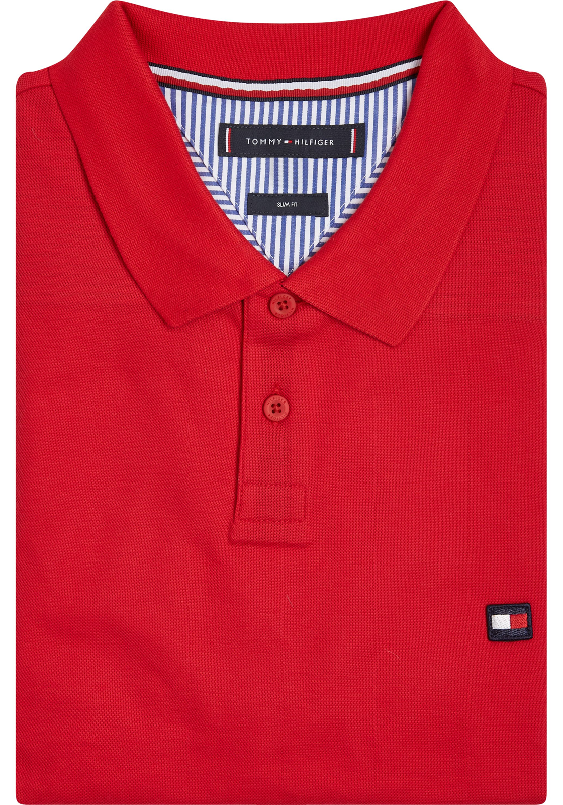 image_7_MW0MW17771XLG_P_C4401wid2000amphei2000ampop_usm1710 Tommy Hilfiger 1985 Slim Polo, heren poloshirt, rood