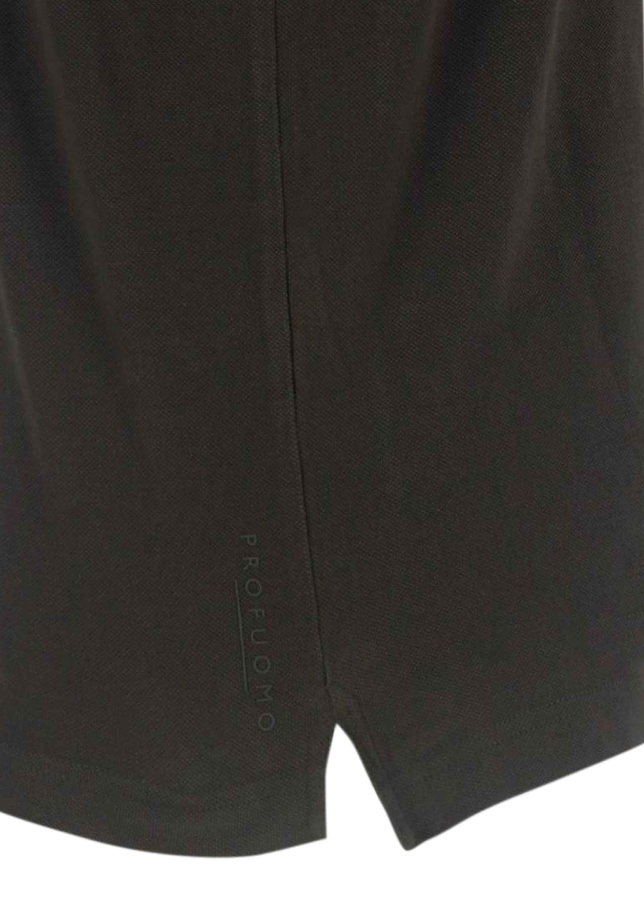 Profuomo slim fit heren polo, army groen