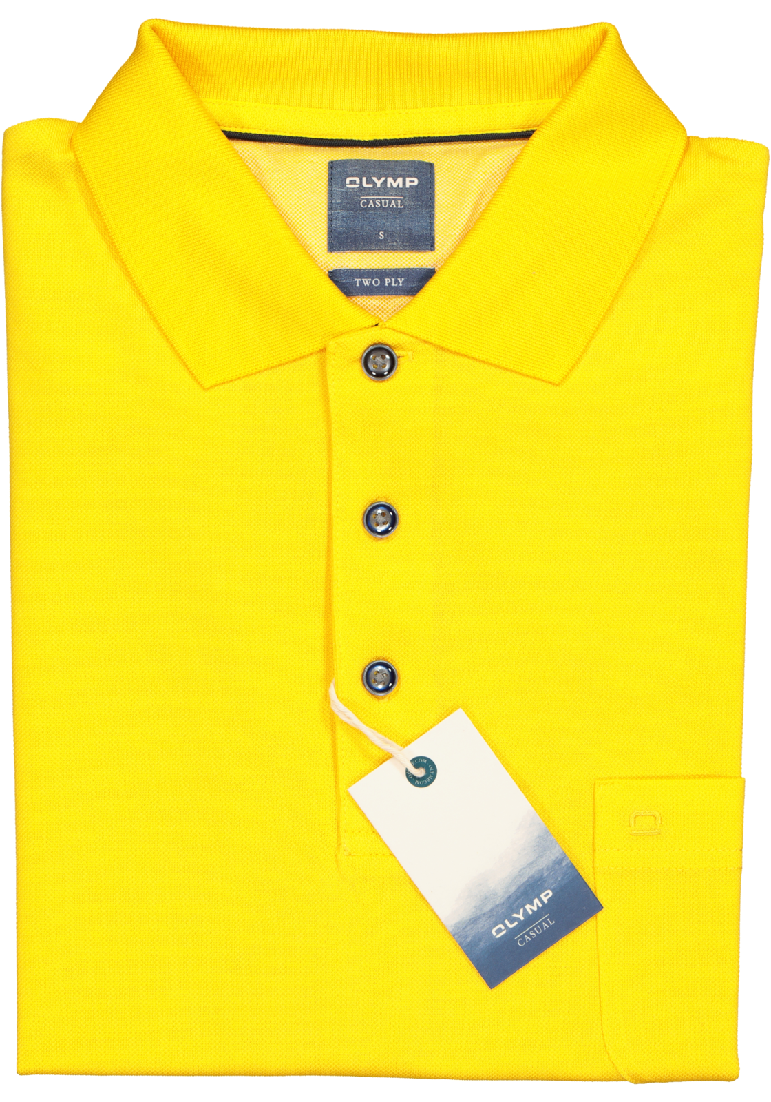 4-4063402024315_olymp_polo_HR OLYMP modern fit poloshirt, geel