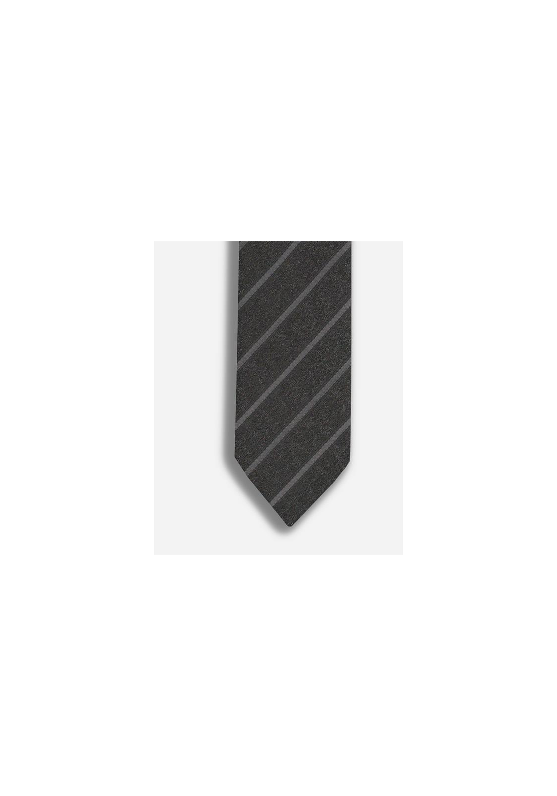 3-4066425252581-olymp-accessoire_HR OLYMP extra smalle stropdas, antraciet gestreept