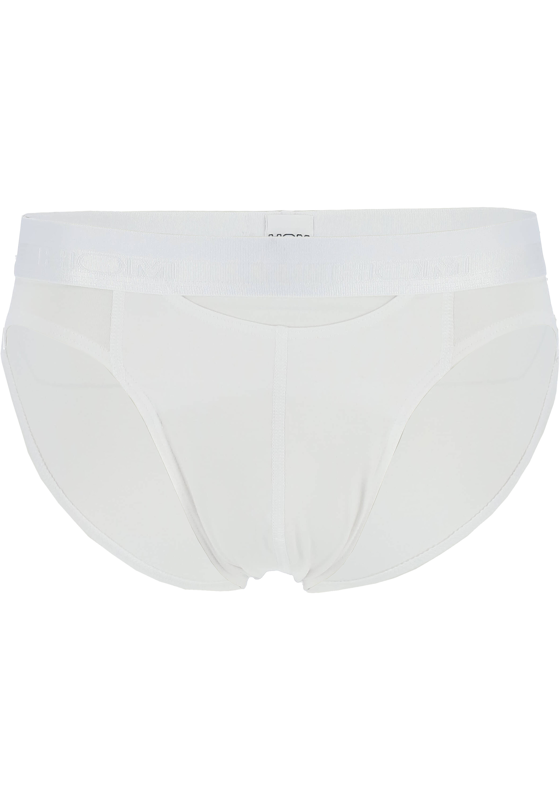HOM HO1 mini briefs slip (1-pack), herenslip met horizontale gulp, wit  HOM HO1 mini briefs slip (1-pack), herenslip met horizontale gulp, wit