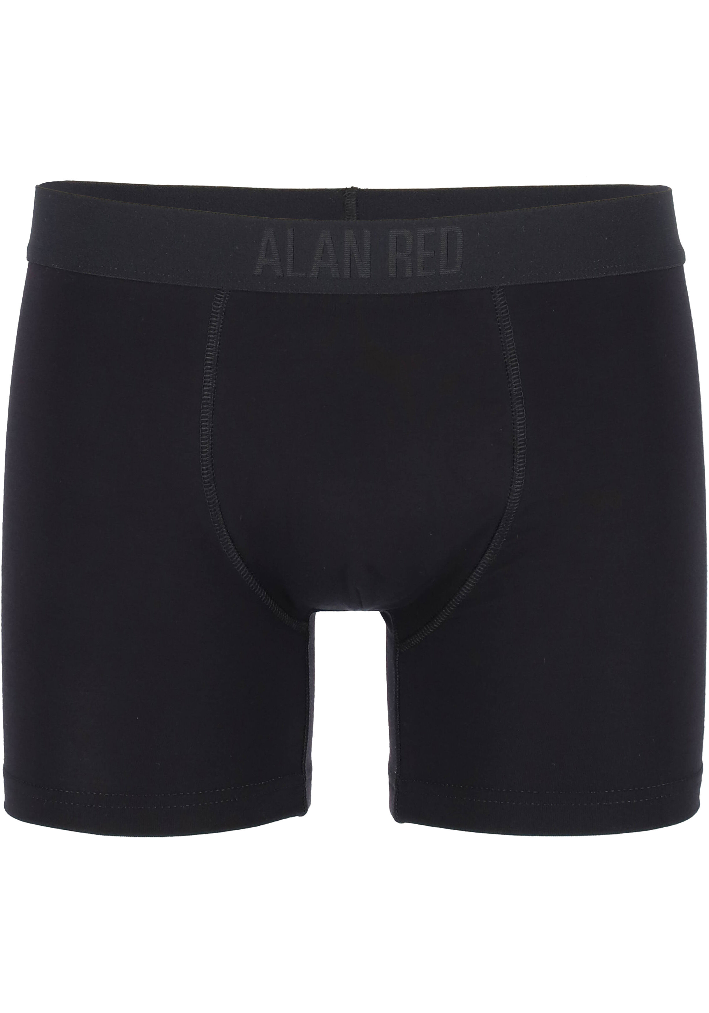 ALAN RED boxershorts Bomber bamboo (2-pack), zwart