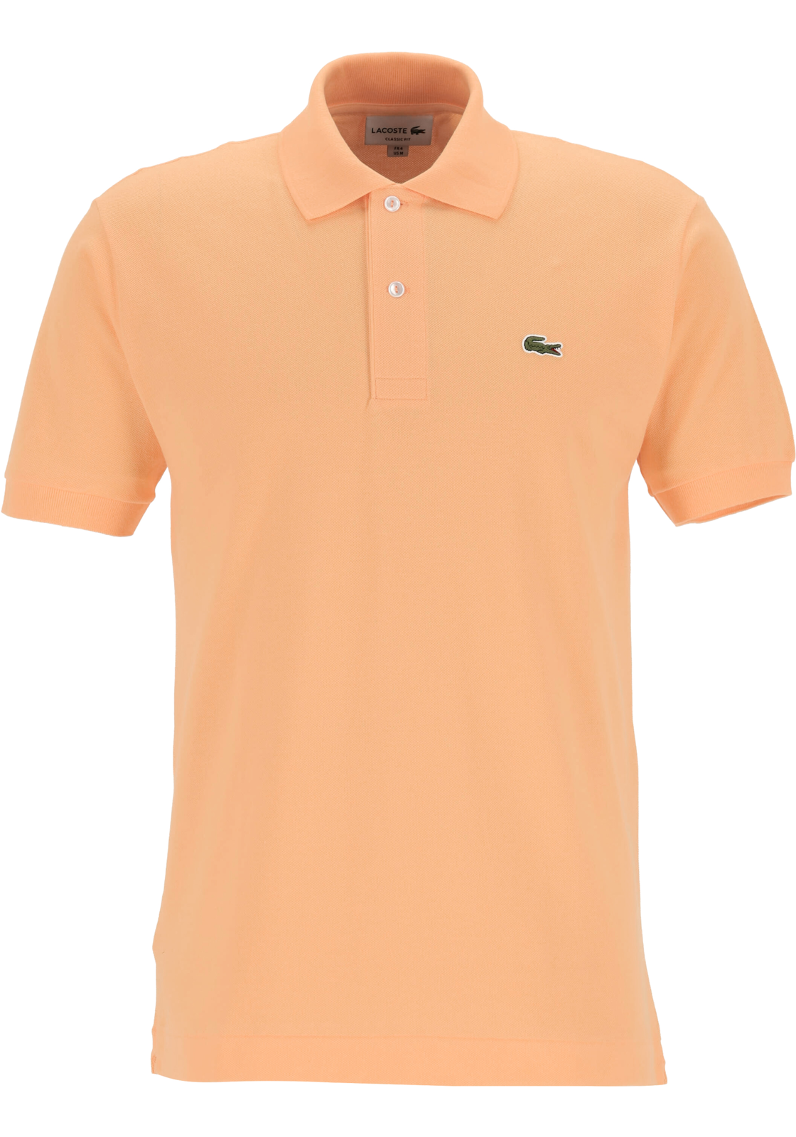 1-L1212-IXY_HR Lacoste Classic Fit polo, licht zalmkleurig