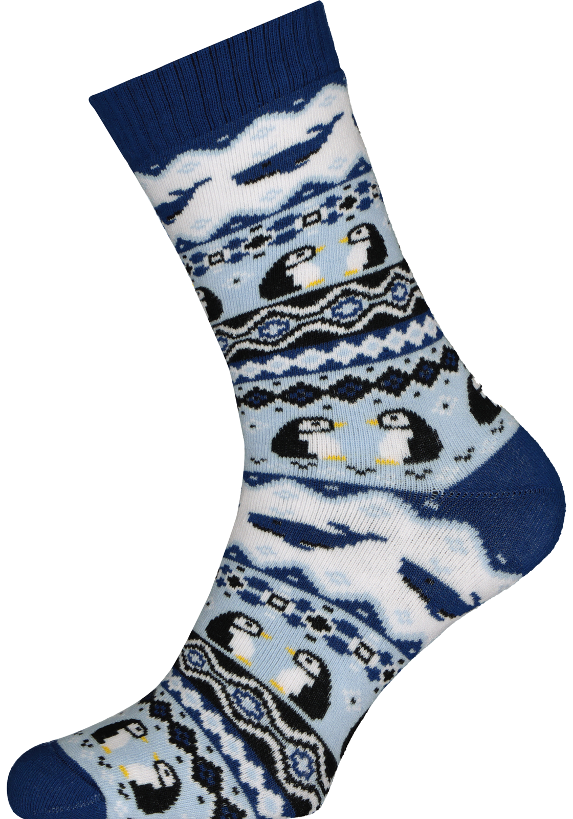 1-5902431264738_Many_Mornings_Sokken_HR Many Mornings unisex huissokken Ice Pinguin