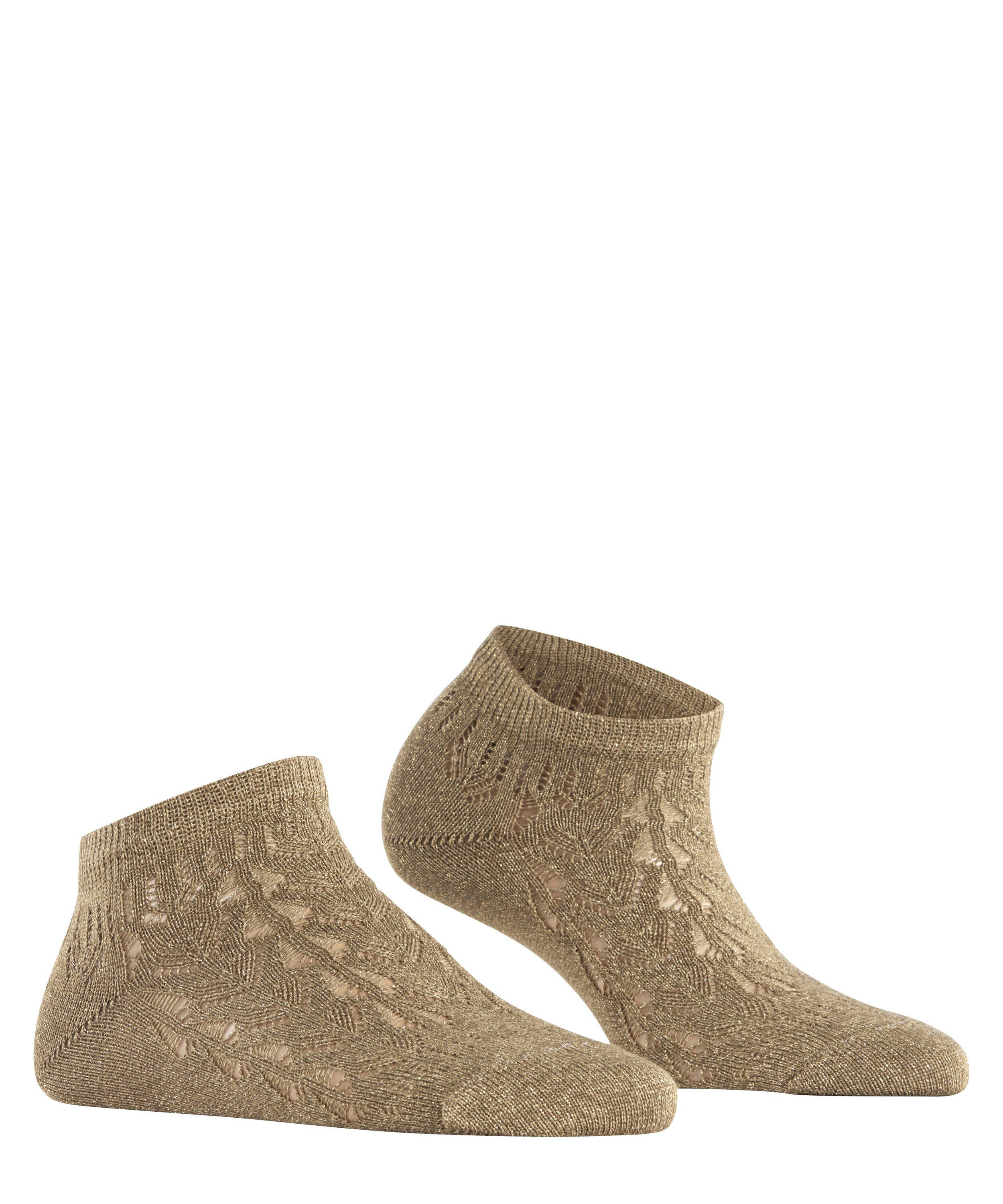FALKE Trina Blaze dames sneakersokken, olijfgroen (crocodile)