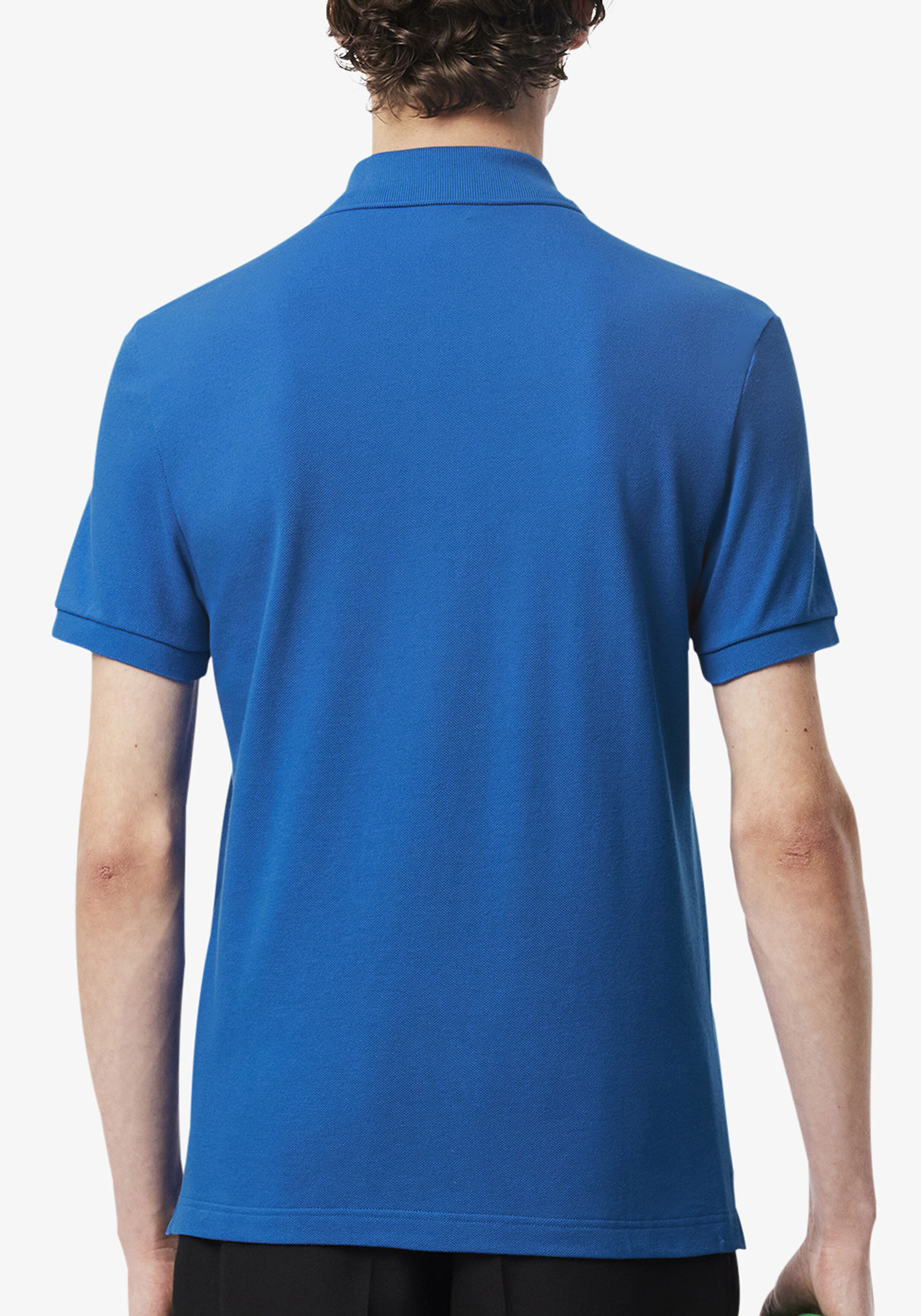 Lacoste Slim Fit polo, kobaltblauw