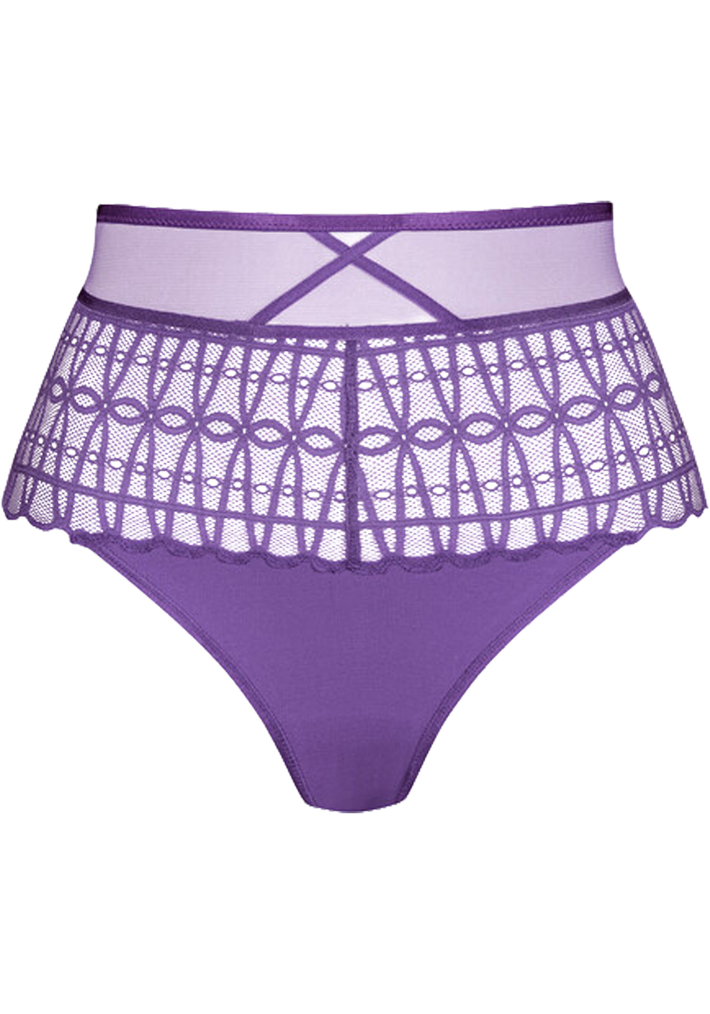 Mey dames waist pants Captivating, tailleslip, paars
