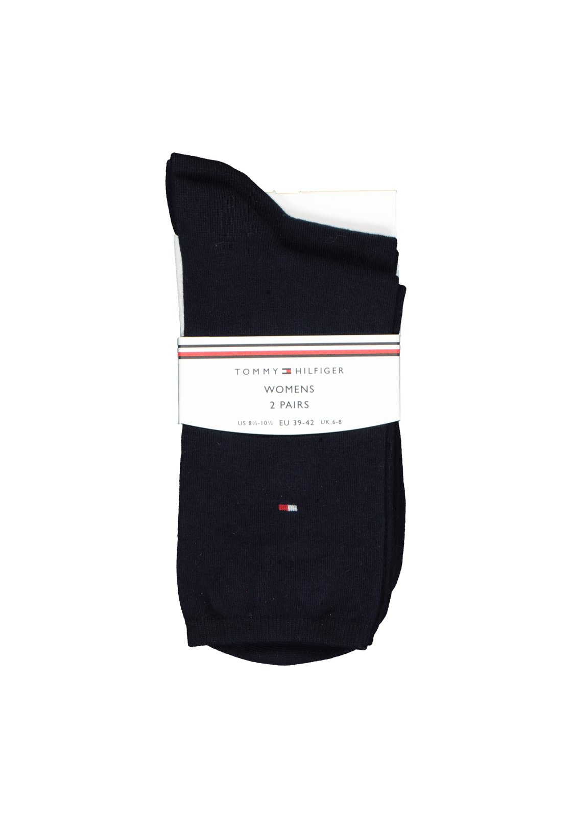 5-8718824008028_TH_woman_sokken_2p_HR Tommy Hilfiger damessokken Casual (2-pack), uni katoen, donkerblauw