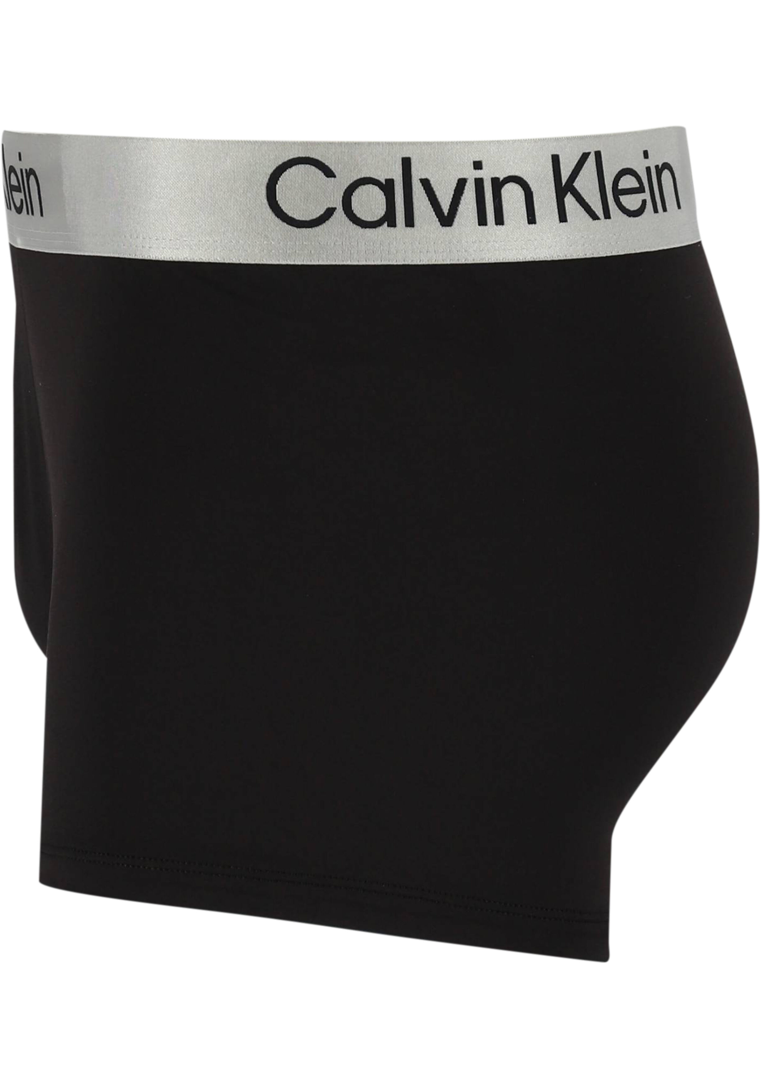 Calvin Klein Trunks (3-pack), heren boxers normale lengte, zwart