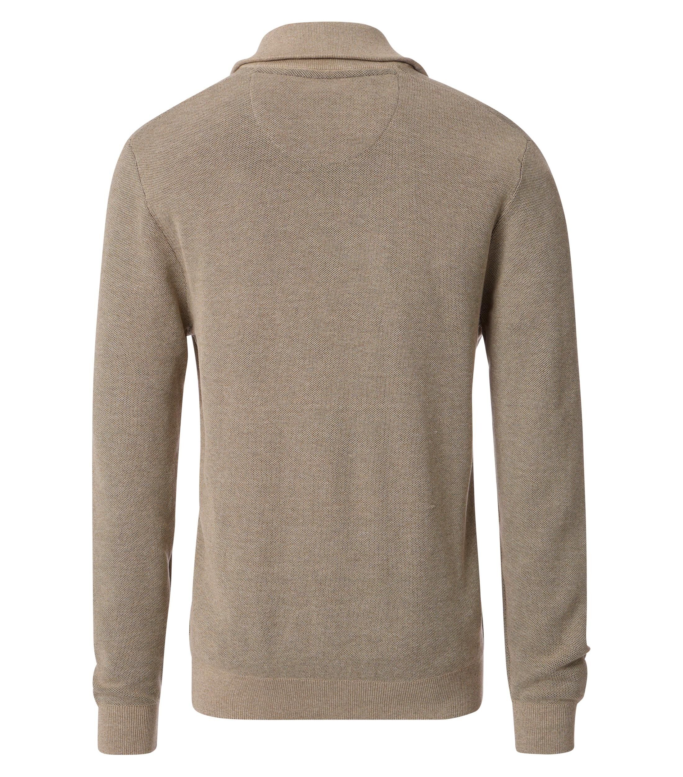 CASA MODA comfort fit schipperstrui, beige, bruin