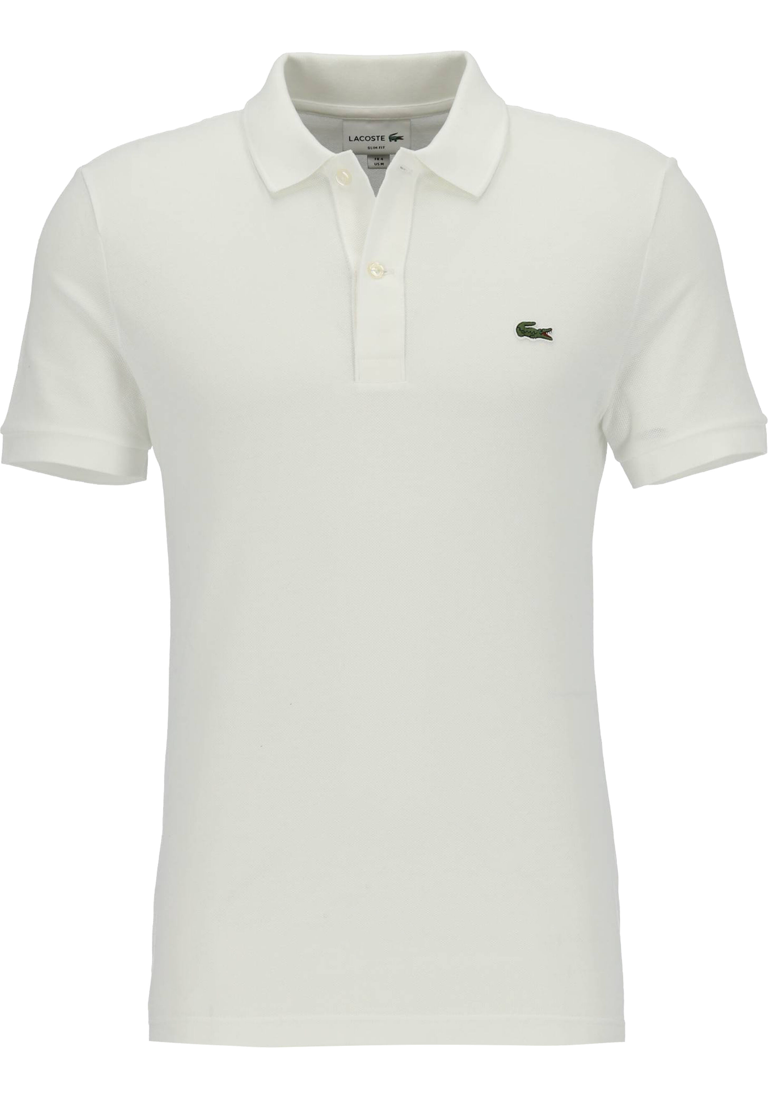 Lacoste Slim Fit polo, wit