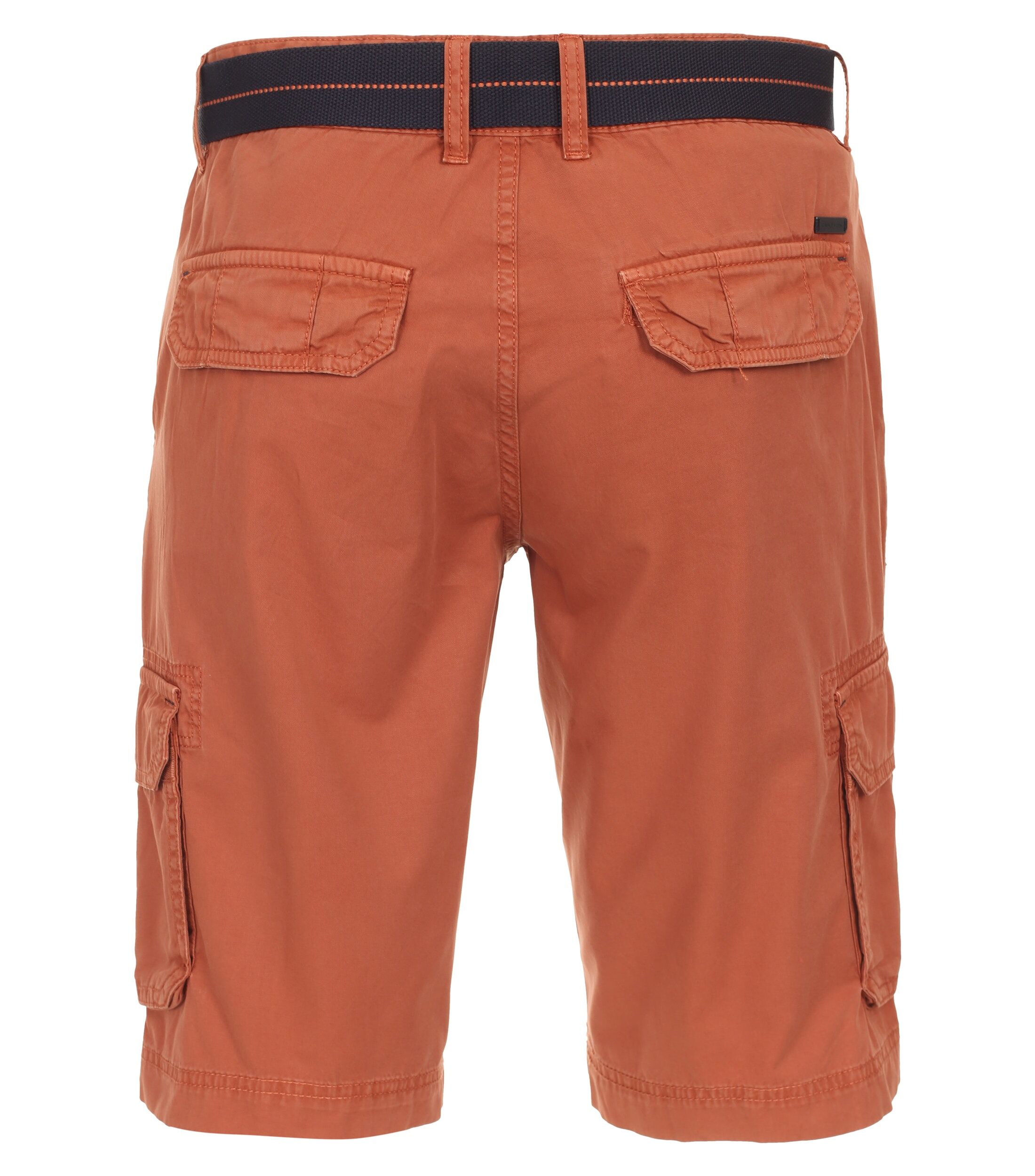 CASA MODA shorts BEN, heren cargo korte broek, warm oranje