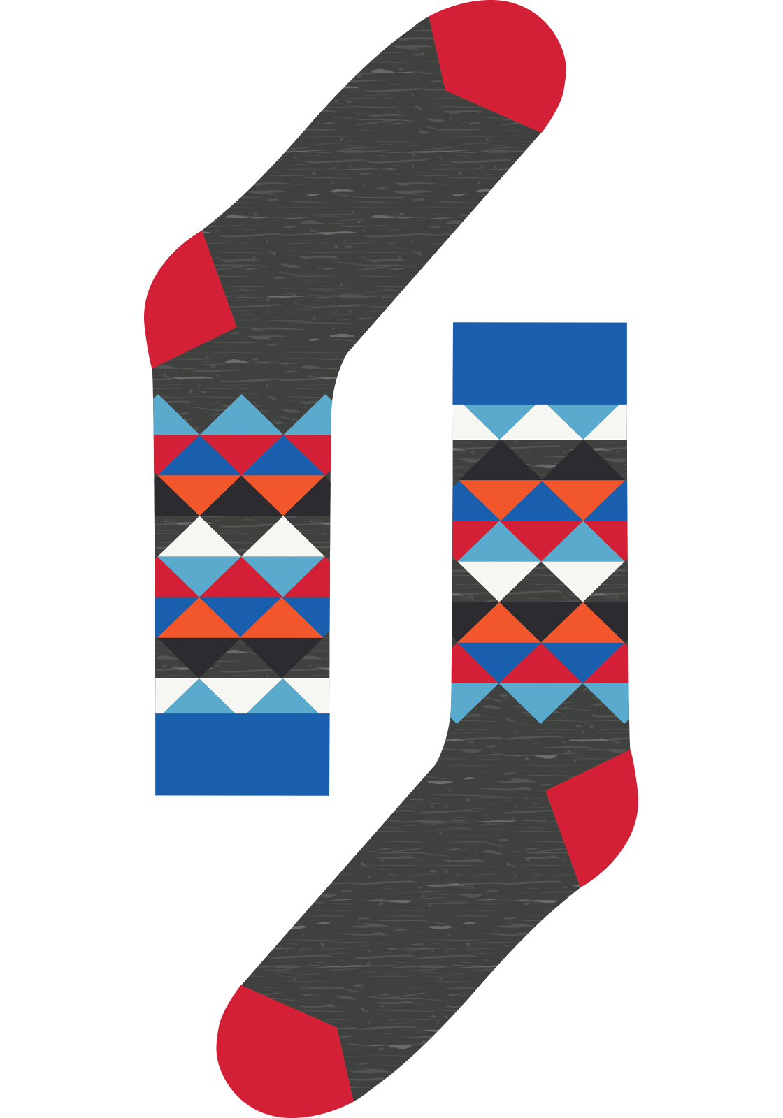 image_2_1122445_none_hstrt01-9700-030 Happy Socks Triangle Top Sock, unisex sokken