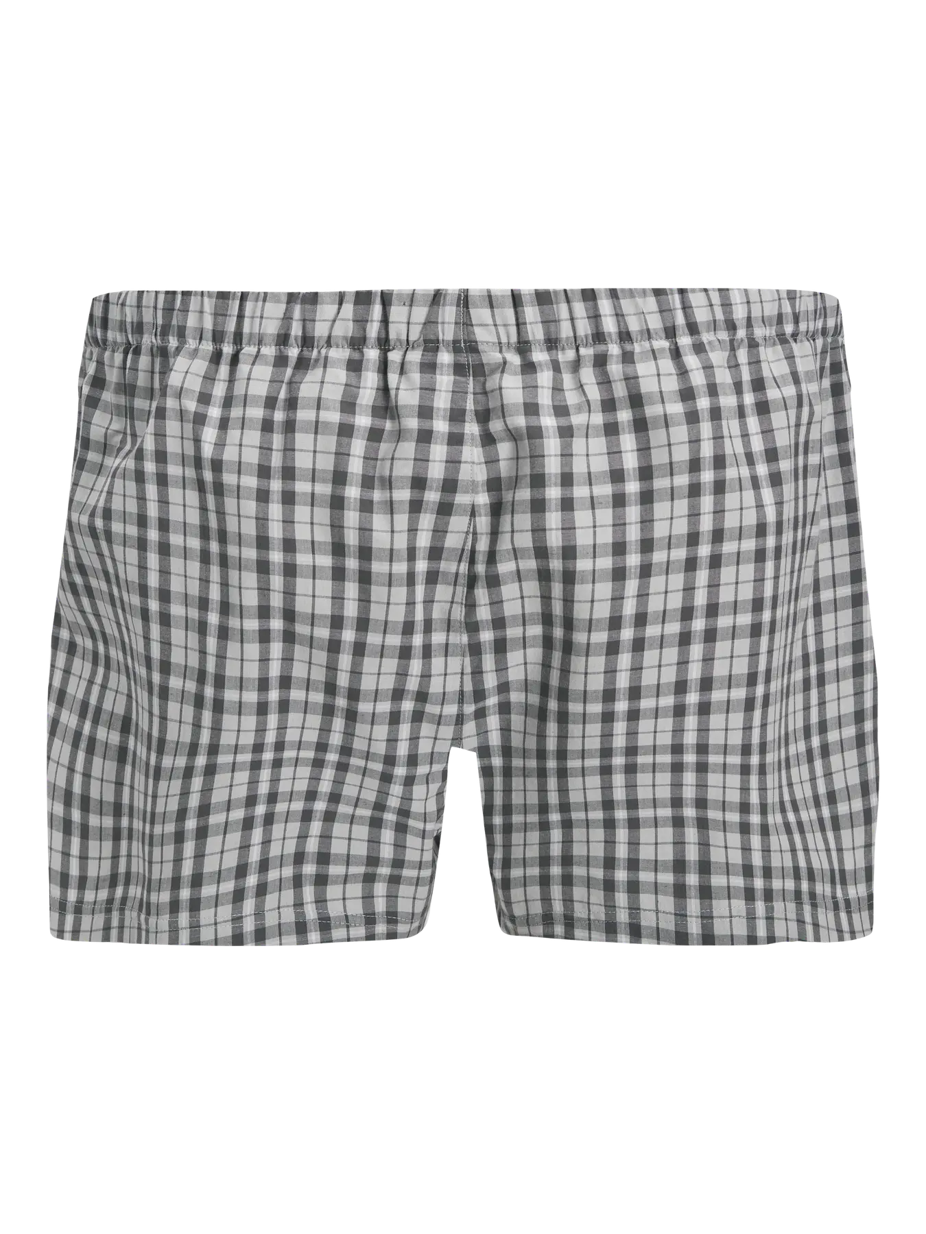 JACK & JONES Jacmilano woven boxers (3-pack), heren wijde boxers, poppy seed black, vapor blue checks