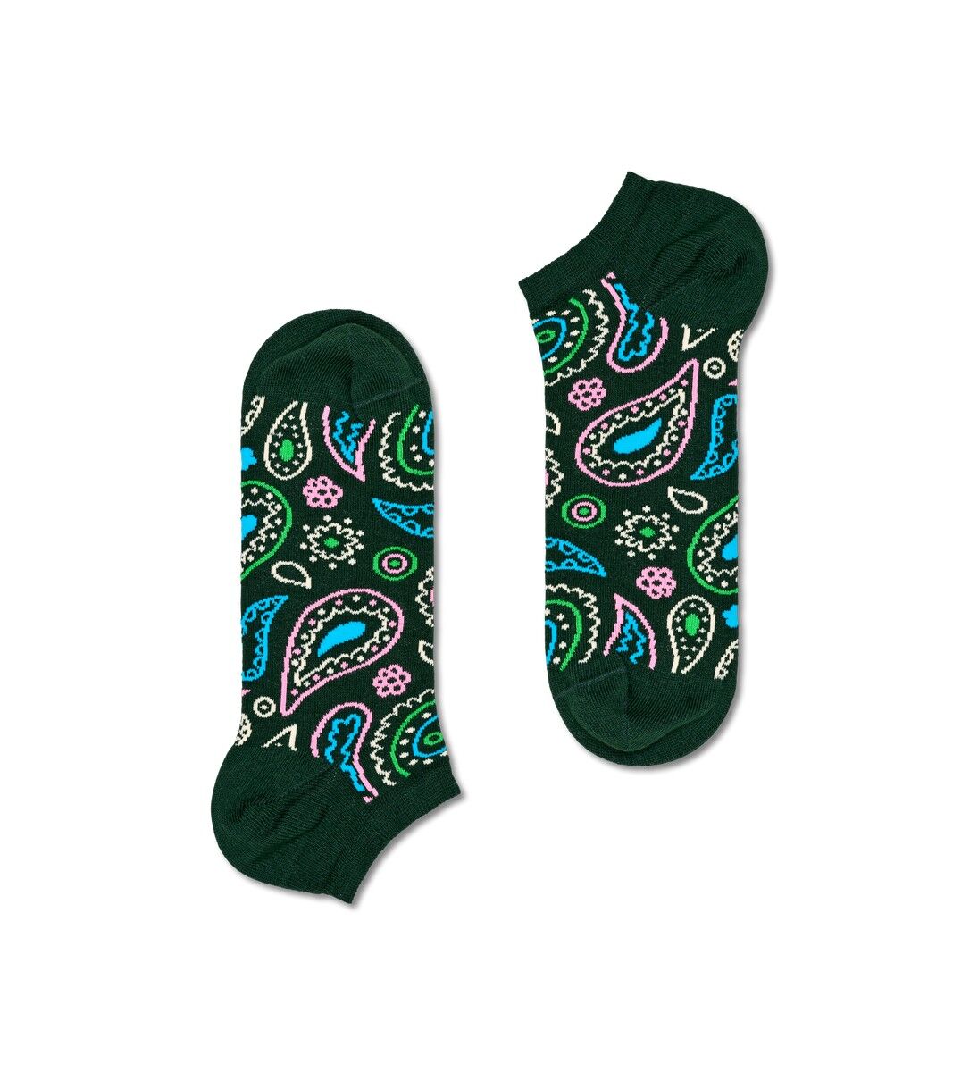 Happy Socks Paisley Low Sock, unisex enkelsokken