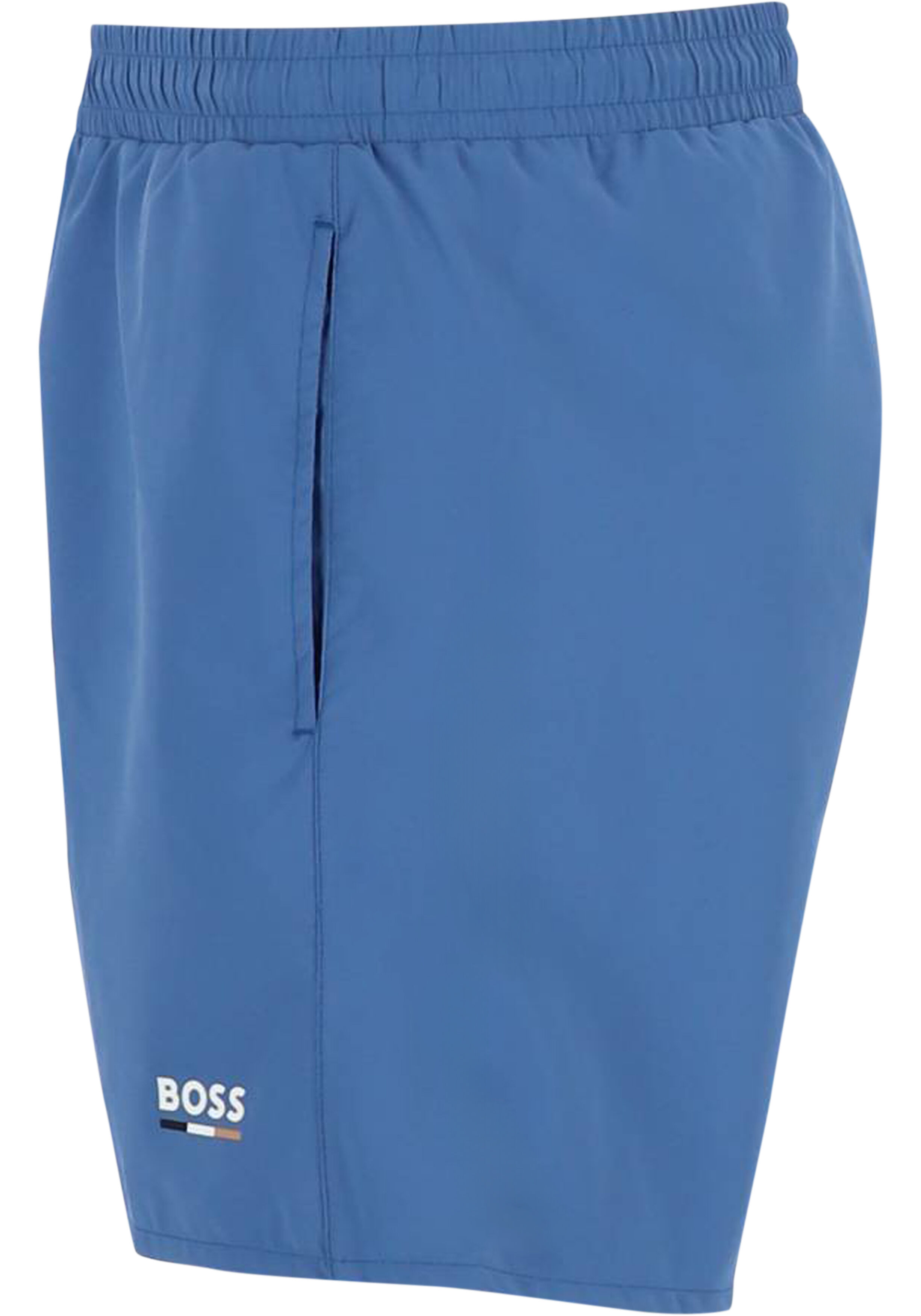 HUGO BOSS Swordfish swim shorts, heren zwembroek, kobalt blauw