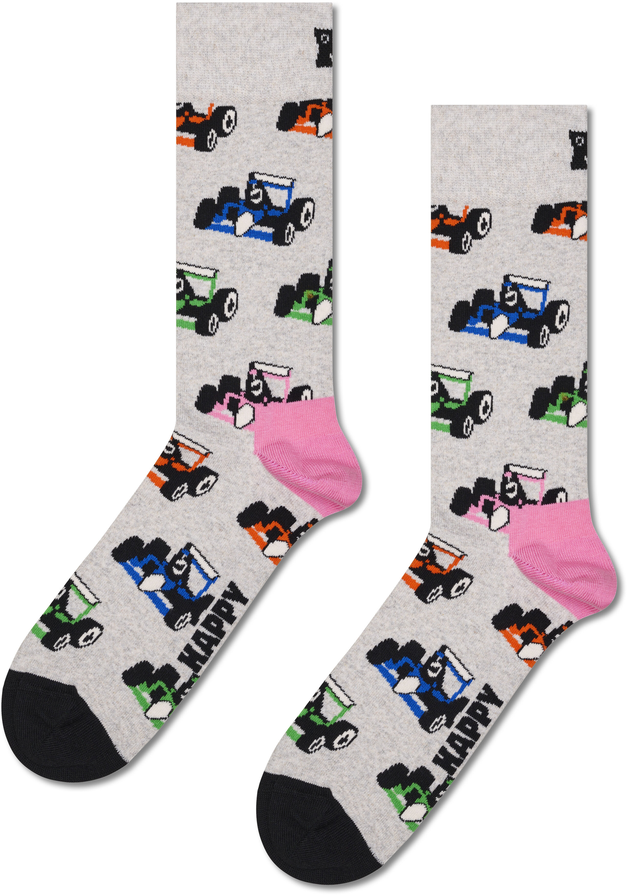 Happy Socks Top Racer Socks Gift Set (3-pack), unisex sokken in cadeauverpakking, rood
