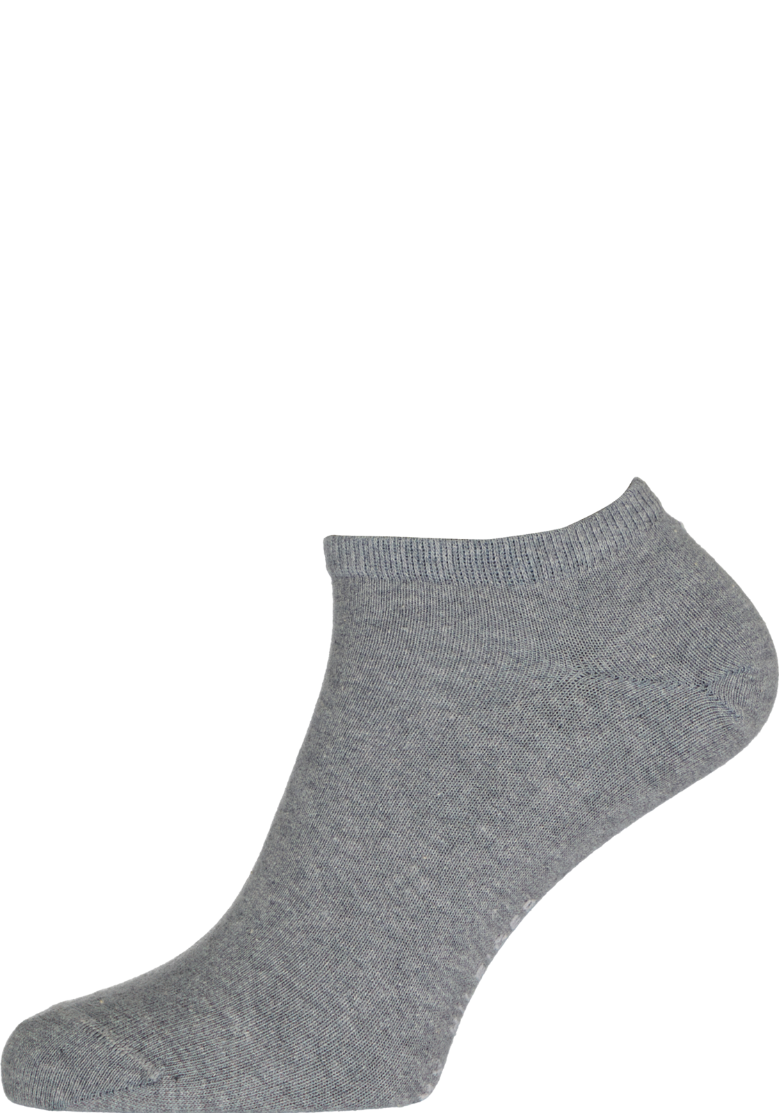 1-8718824001067_tommy-hilfiger-sokken_2p_HR Tommy Hilfiger Sneaker Socks (2-pack), heren enkelsokken katoen, grijs melange