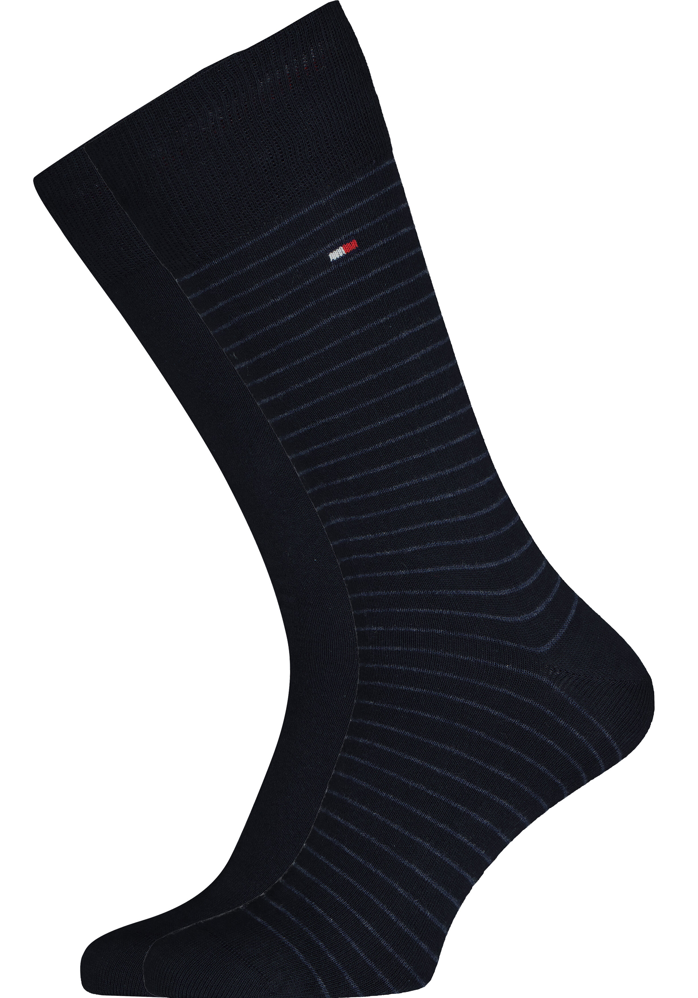 Cadeaubox Tommy Perfect Blue Box; 8 paar Tommy Hilfiger sokken blauw