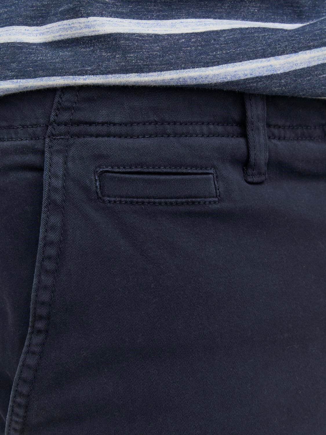 JACK & JONES Ace Harlow Chino loose fit, heren chino, blauw