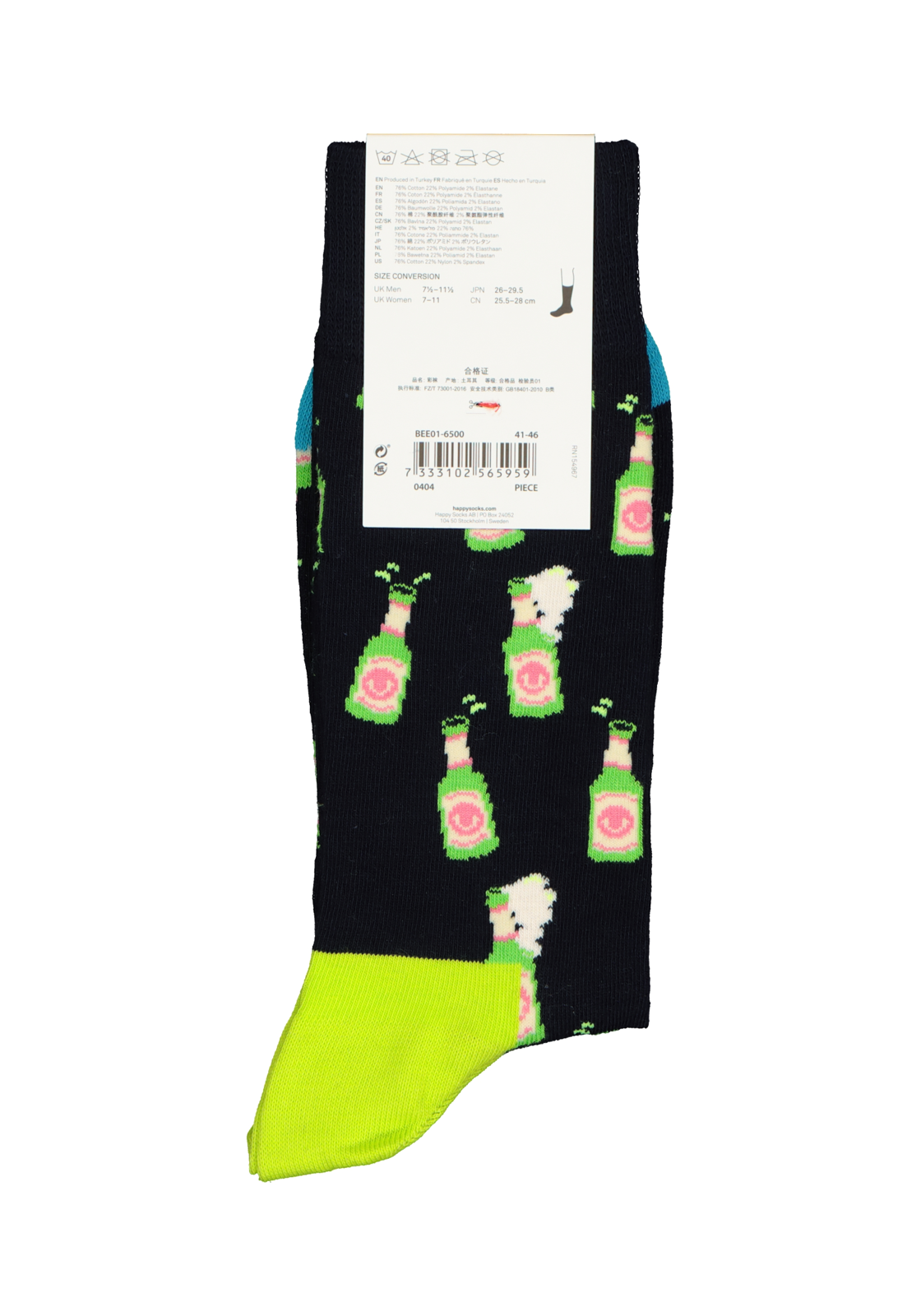 4-7333102565959_happy_socks_HR Happy Socks Beer Sock, unisex sokken