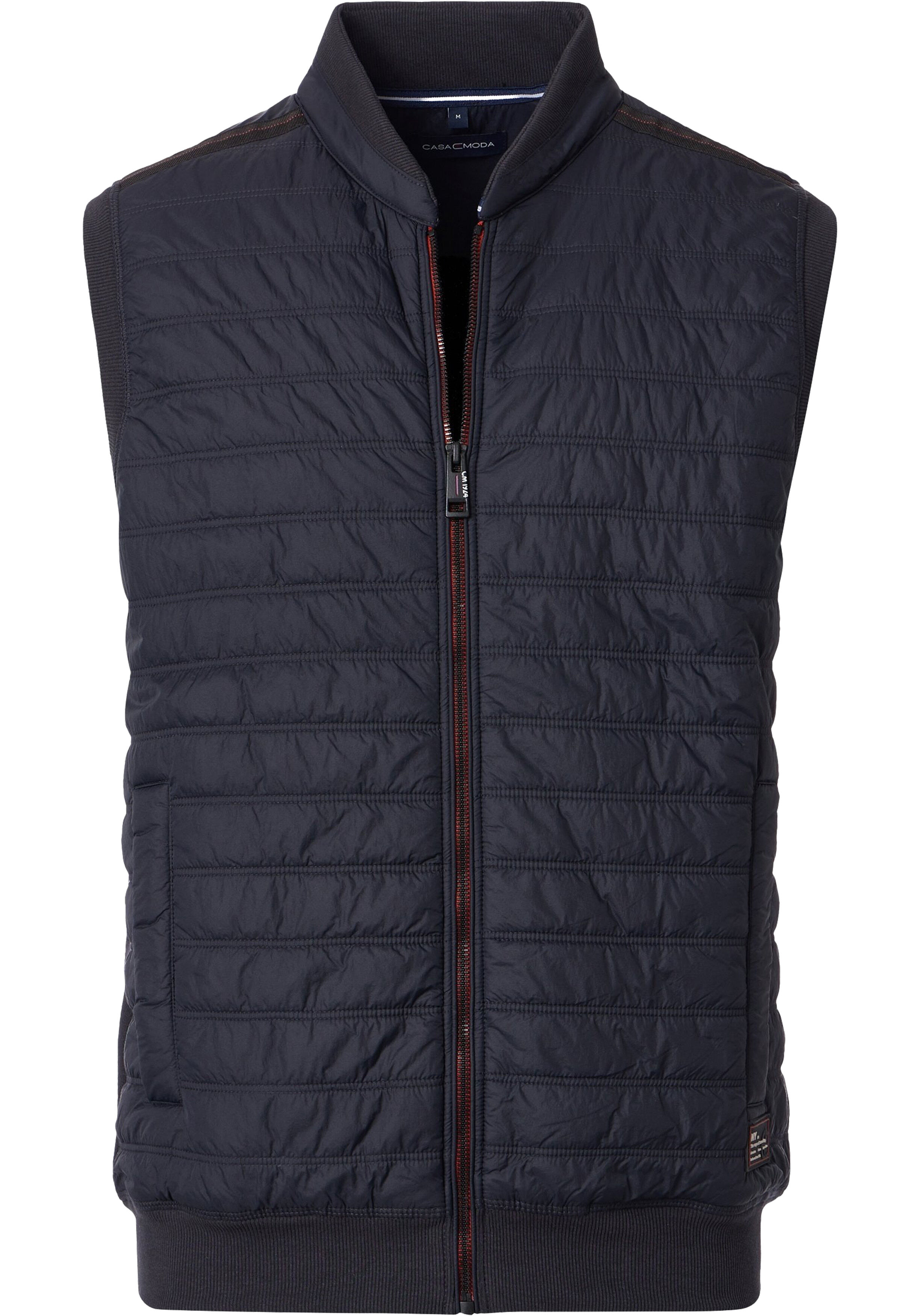 CASA MODA comfort fit bodywarmer, donkerblauw