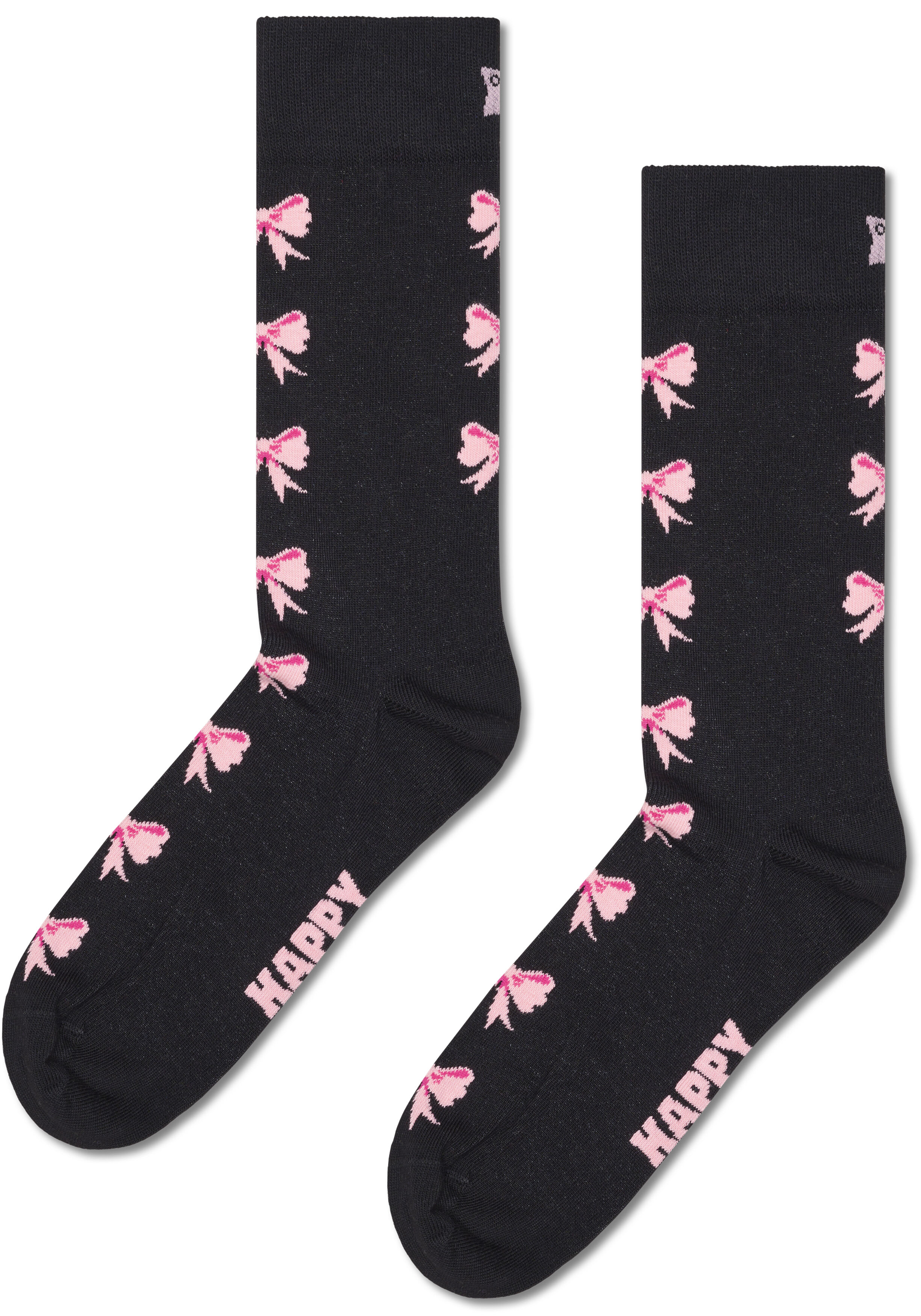 Happy Socks Swan Socks Gift Set (2-pack), unisex sokken in cadeauverpakking, roze