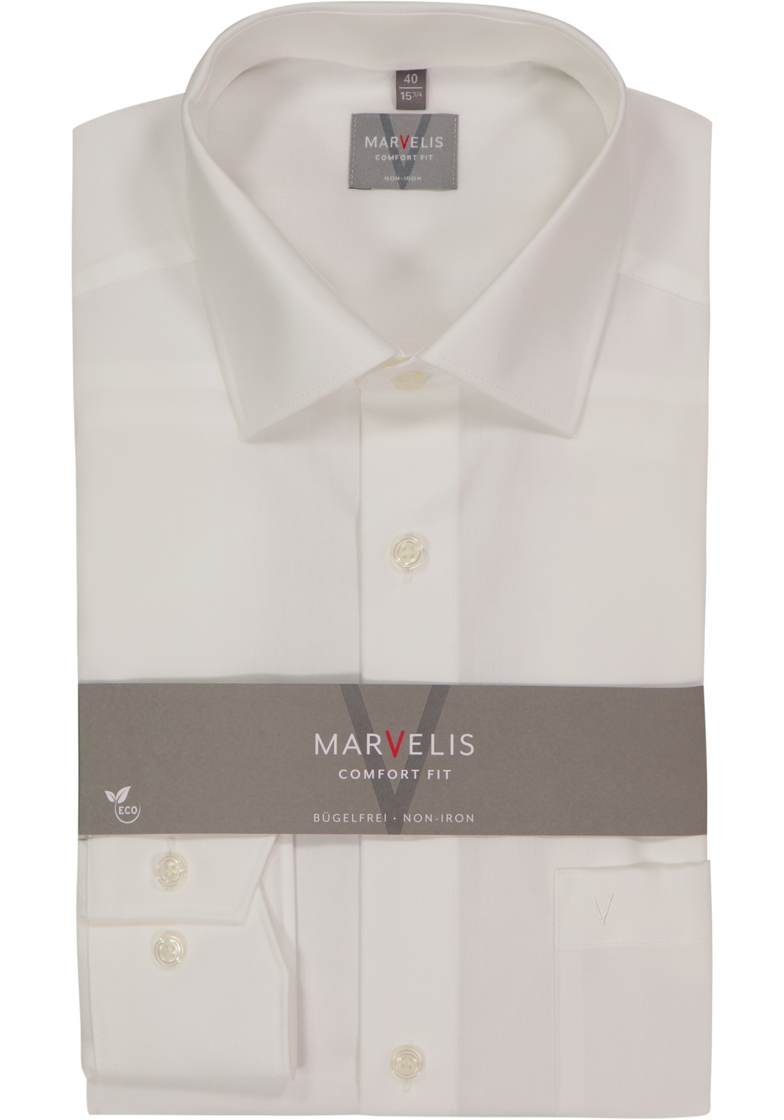 MARVELIS comfort fit overhemd, beige MARVELIS comfort fit overhemd, beige