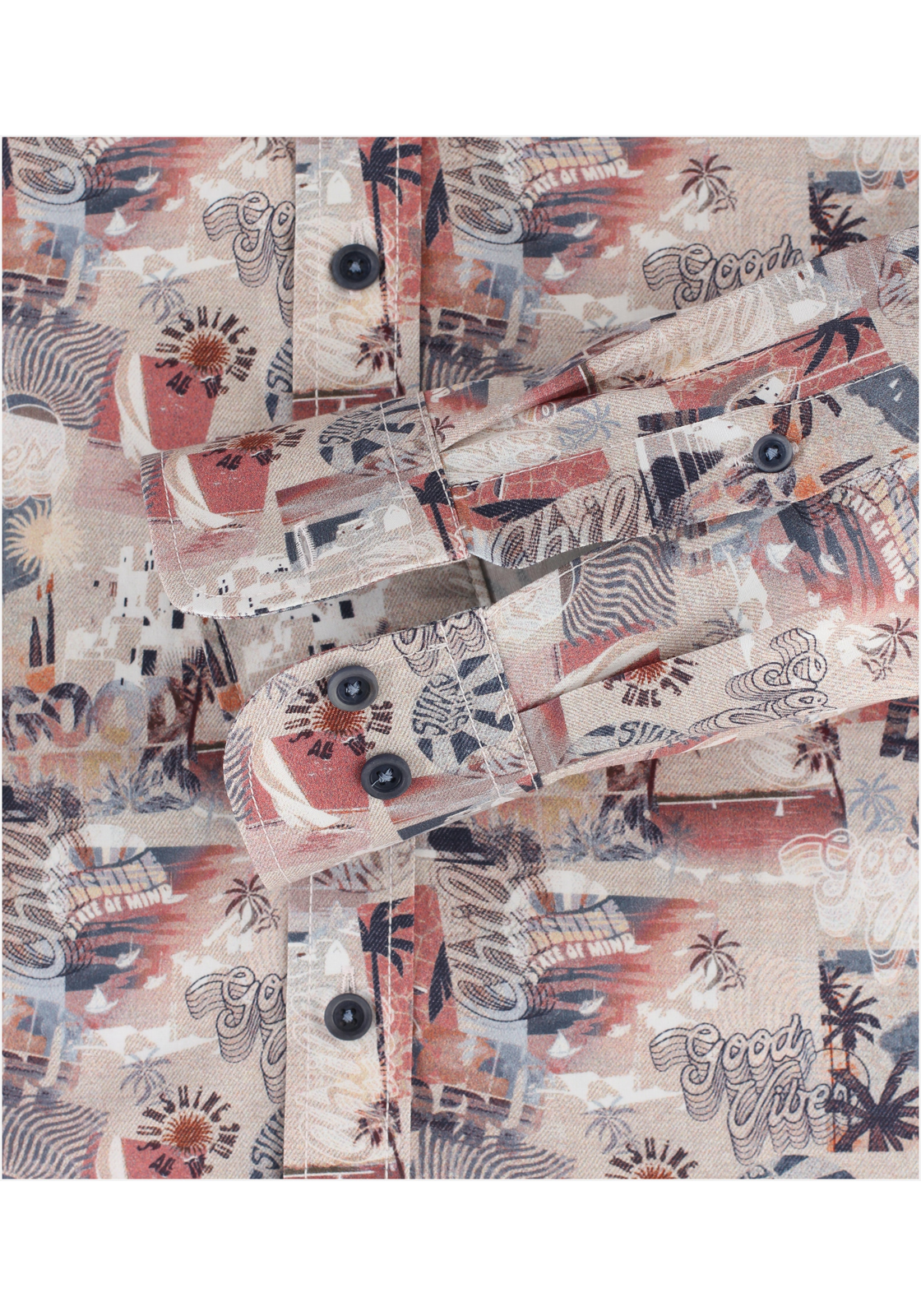 image_5_597d6c0f52e6aaeffdbb769f0264bf7bjpgautoformatbgF3F3F3blend-alpha100blend-colorF3F3F3blend-modedarkenfitclampp CASA MODA Sport casual fit overhemd, popeline, rood dessin