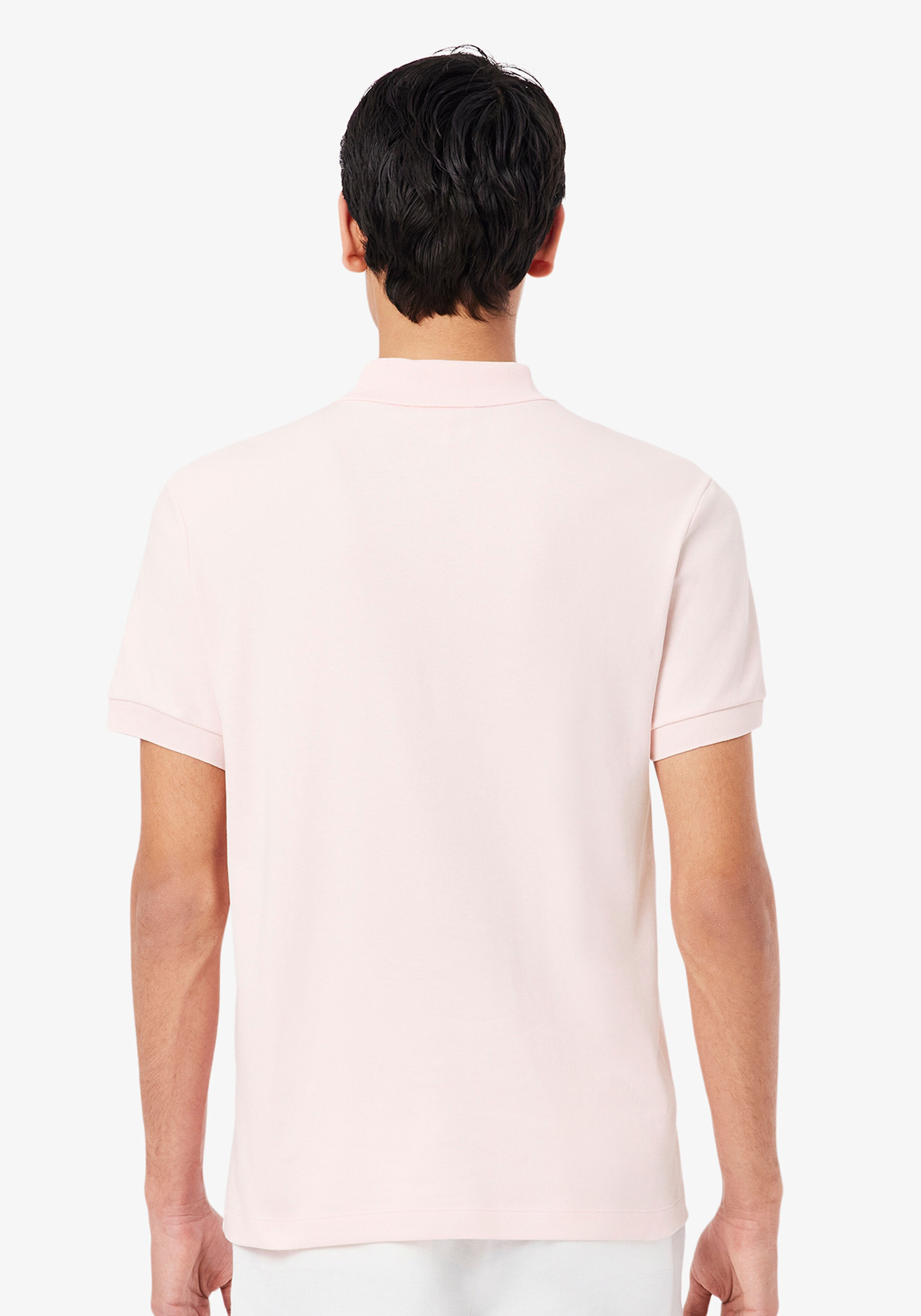 Lacoste Ultra Soft Polo Regular Fit, lichtroze