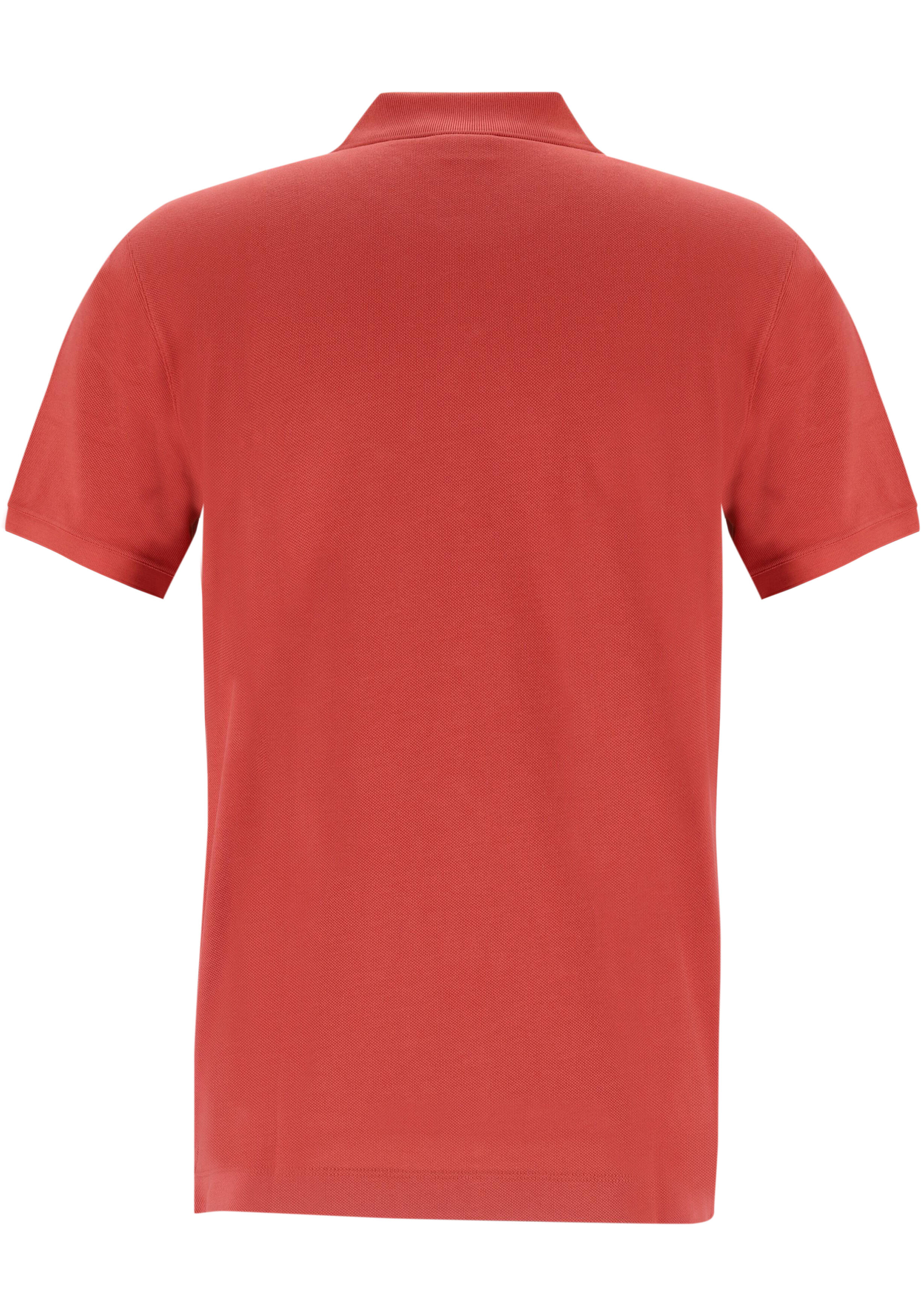 BOSS Pallas regular fit polo, pique, middenrood