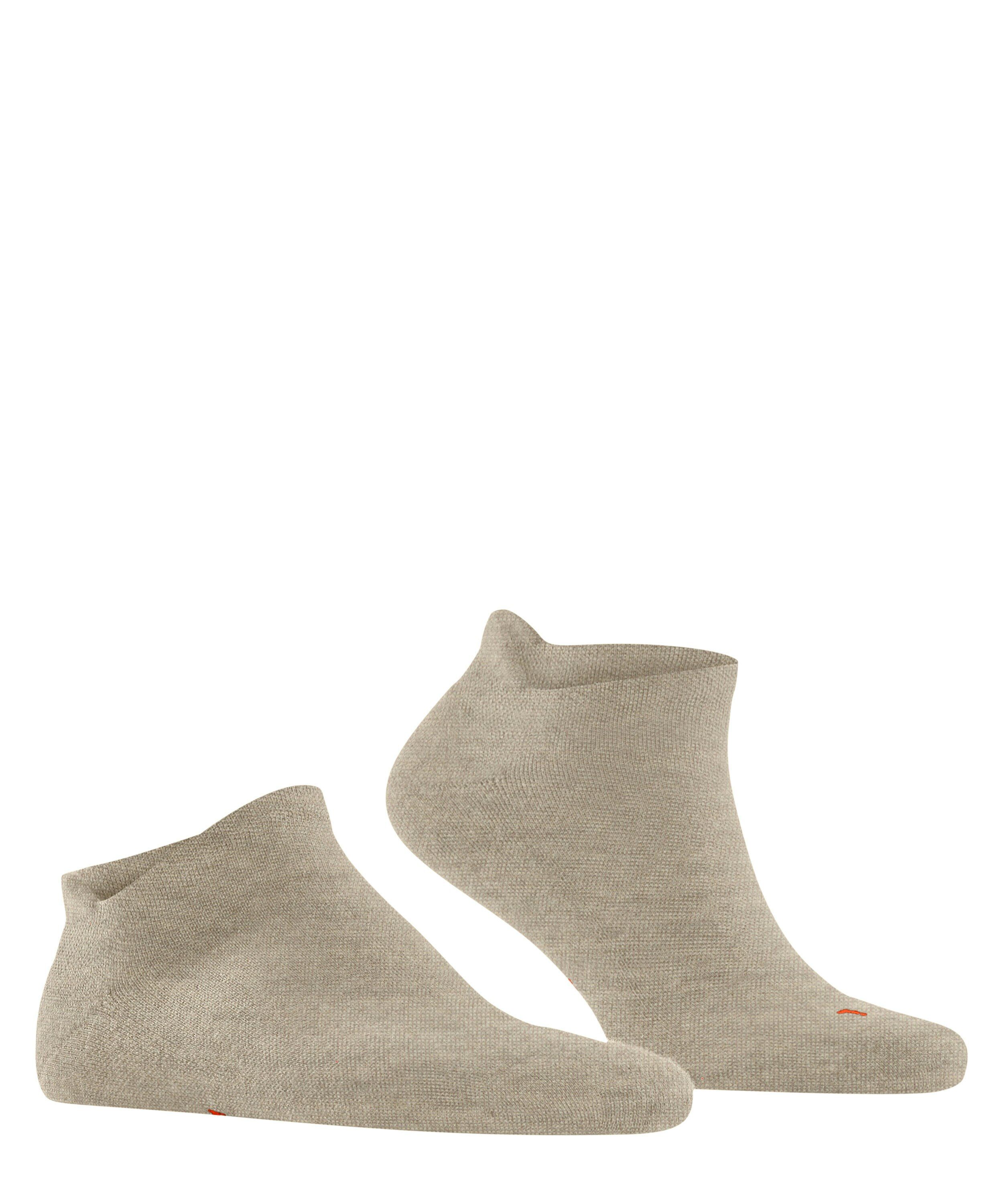 FALKE Keep Warm unisex sneakersokken, beige (beige melangeange)