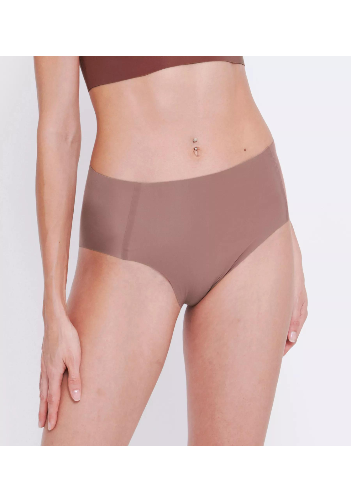 image_5_10217759_1141_3jpgdate-modefied2023-09-14T192 Sloggi Women ZERO Feel 2.0 High waist (1-pack), dames slip, donkerbruin