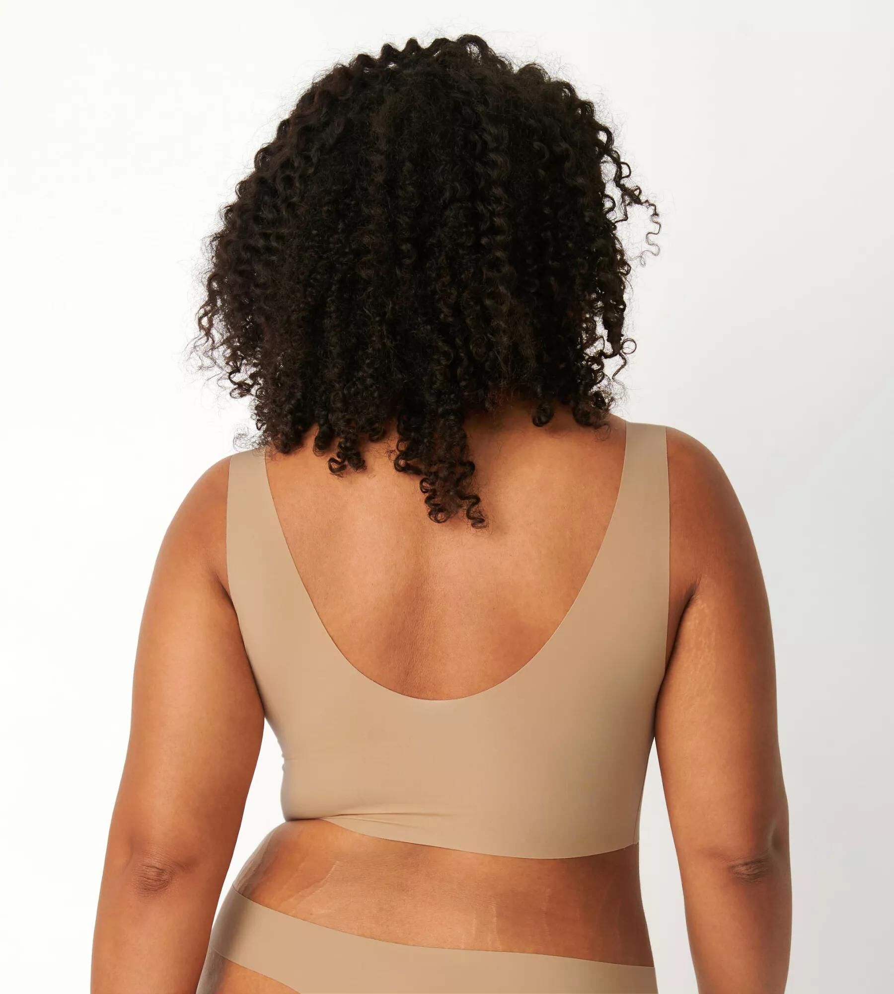 Sloggi Women ZERO Feel Top EX, bralette, cognac bruin